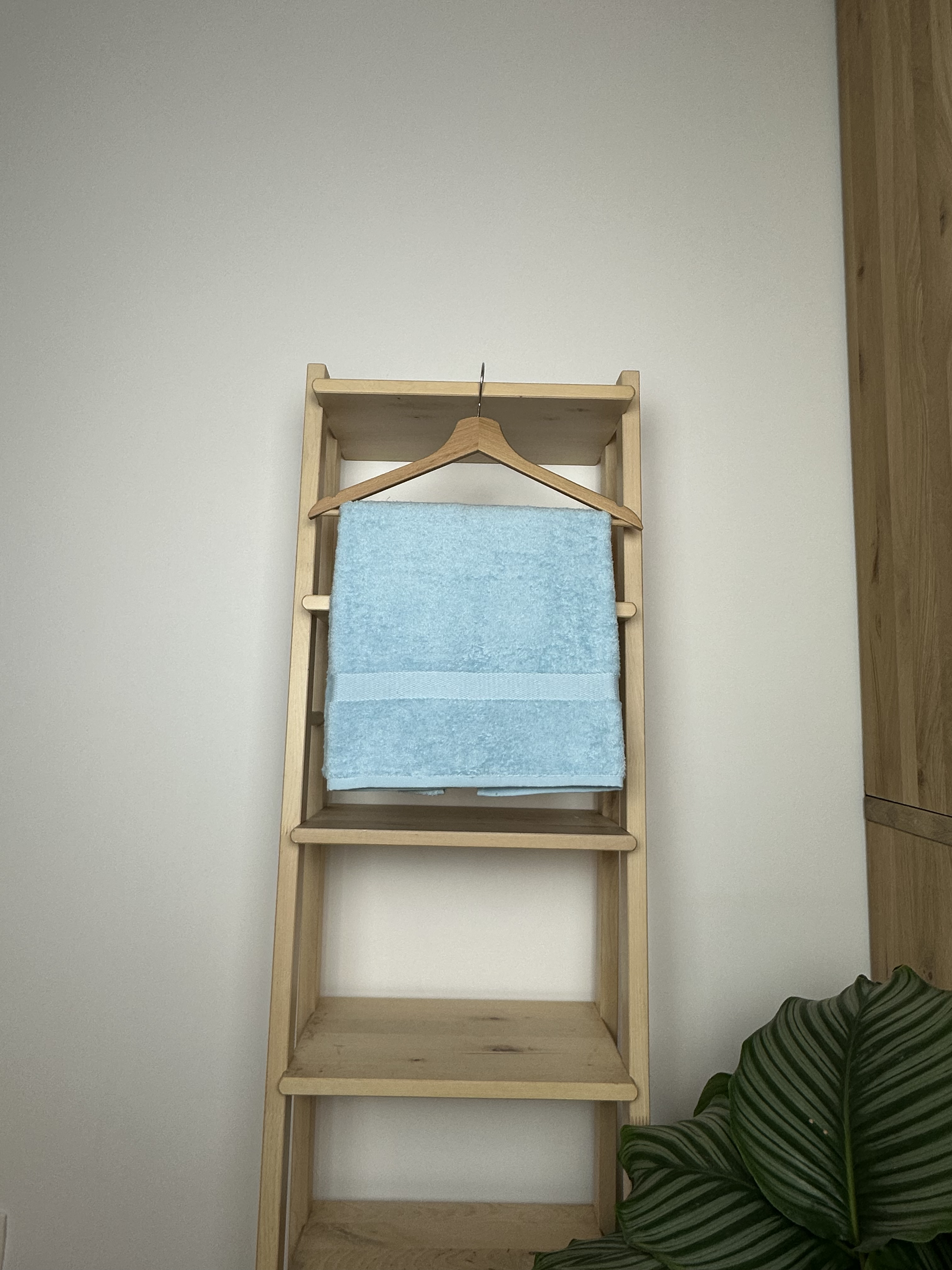 Gepersonaliseerde handdoek (70x140cm) - Babyblauw