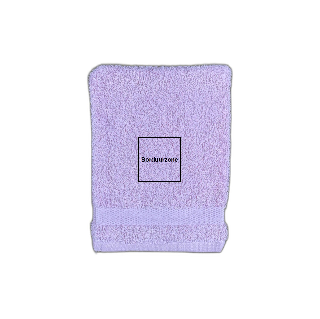 Gepersonaliseerd washandje - Pastelroze