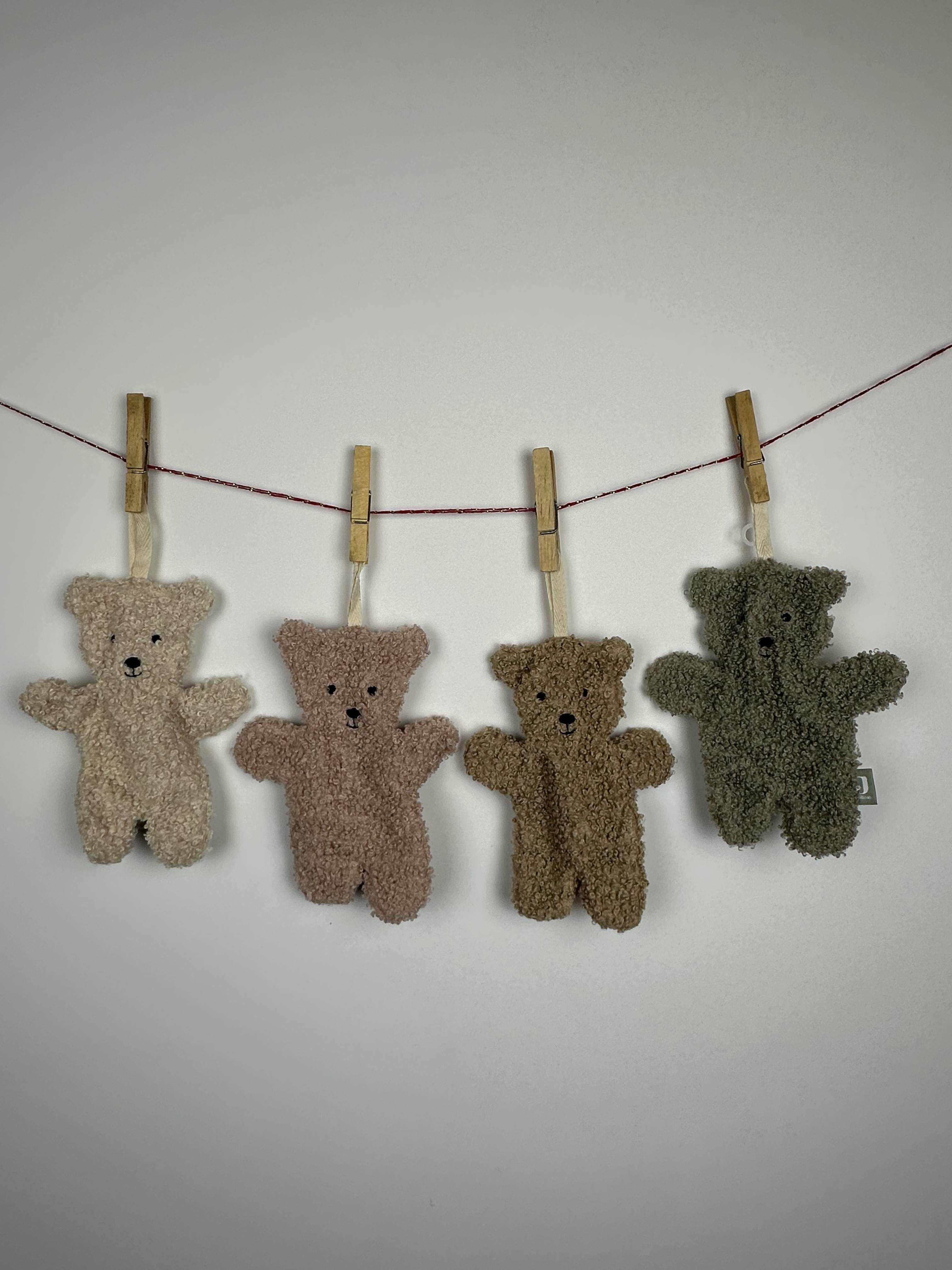 Gepersonaliseerd fopspeendoekje - Beertje biscuit