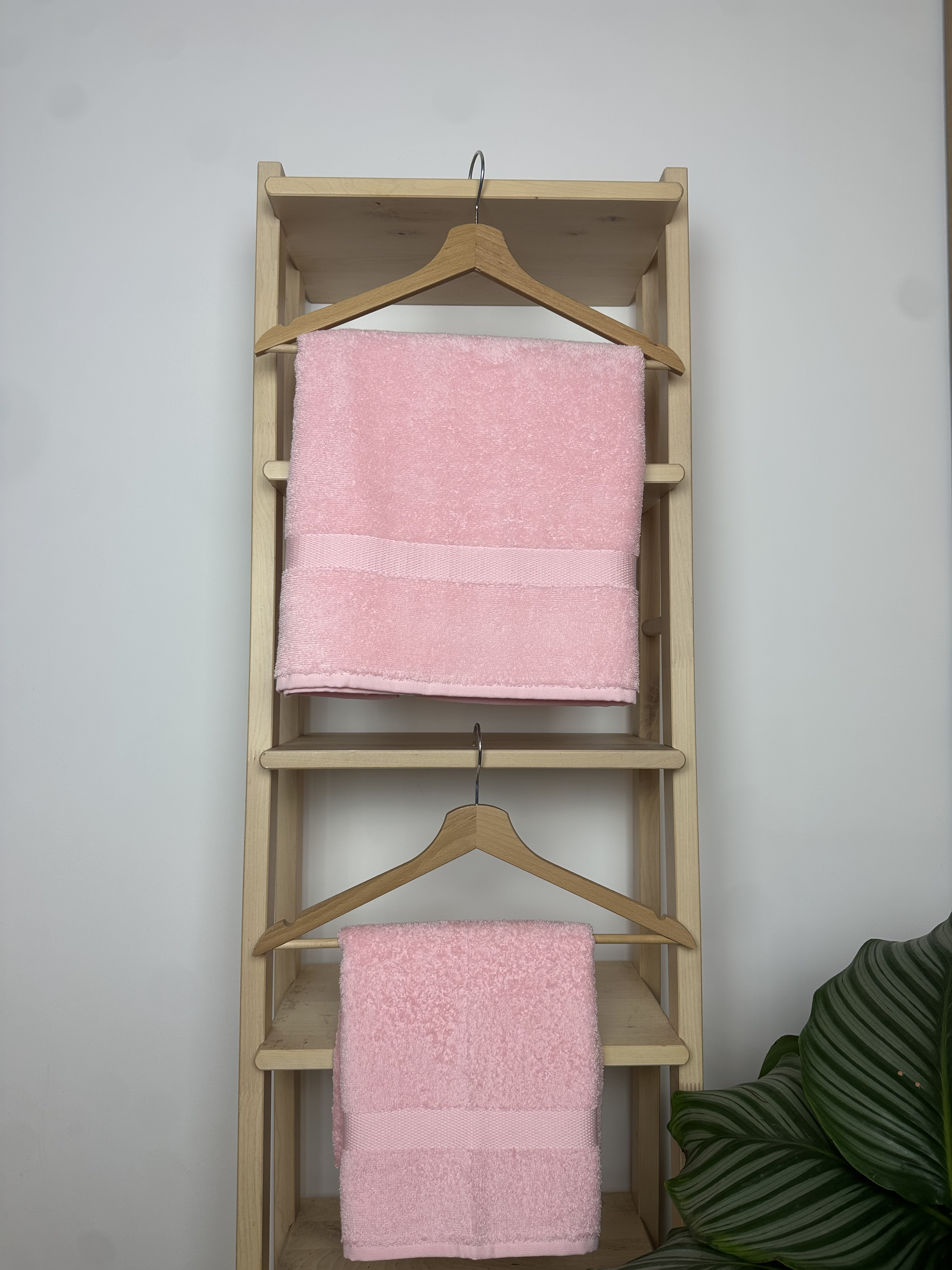 Gepersonaliseerde handdoekenset - Pastelroze