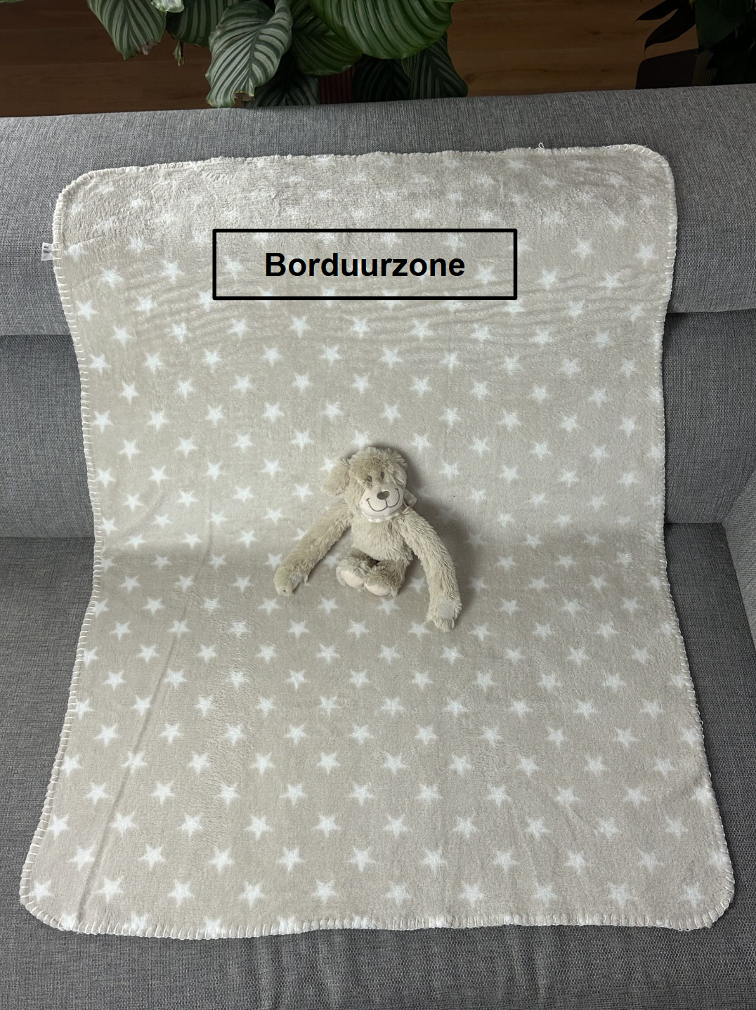 Gepersonaliseerd Fleece Babydekentje – Hond