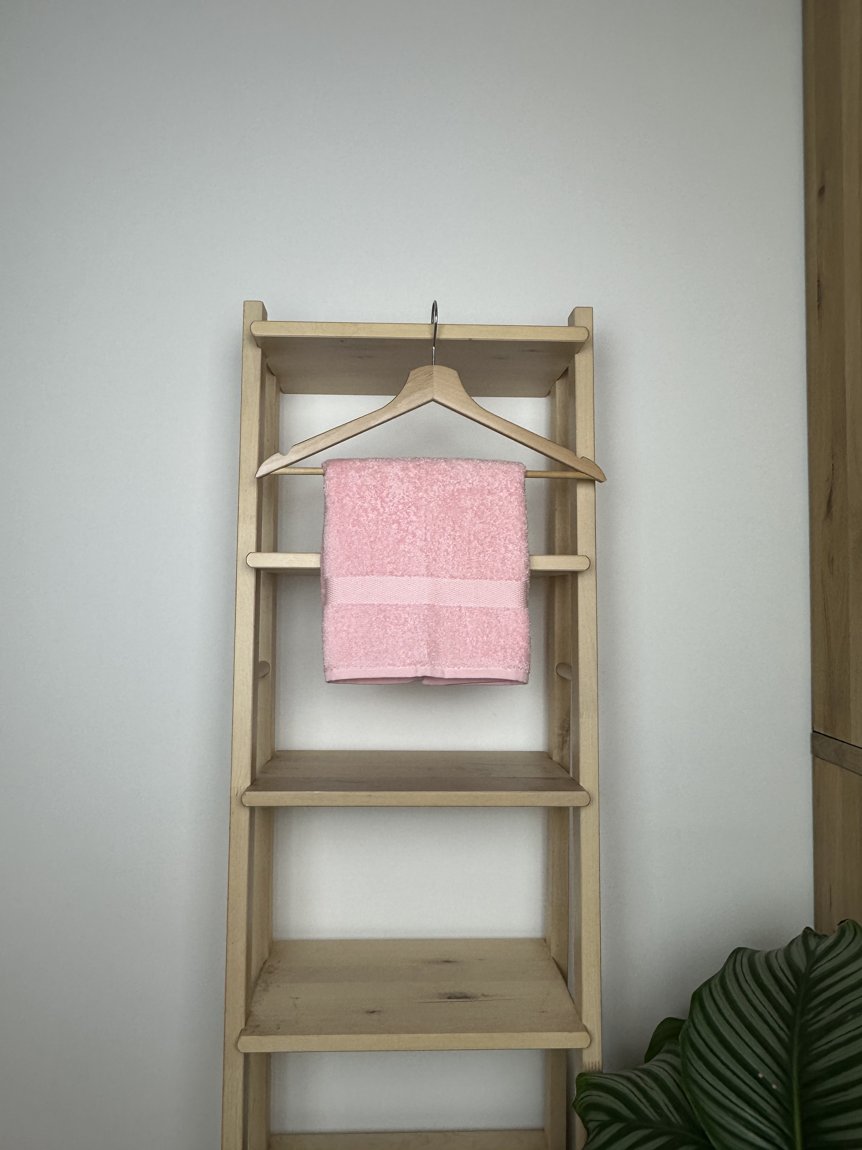 Gepersonaliseerde handdoek (50x100cm) - Pastelroze