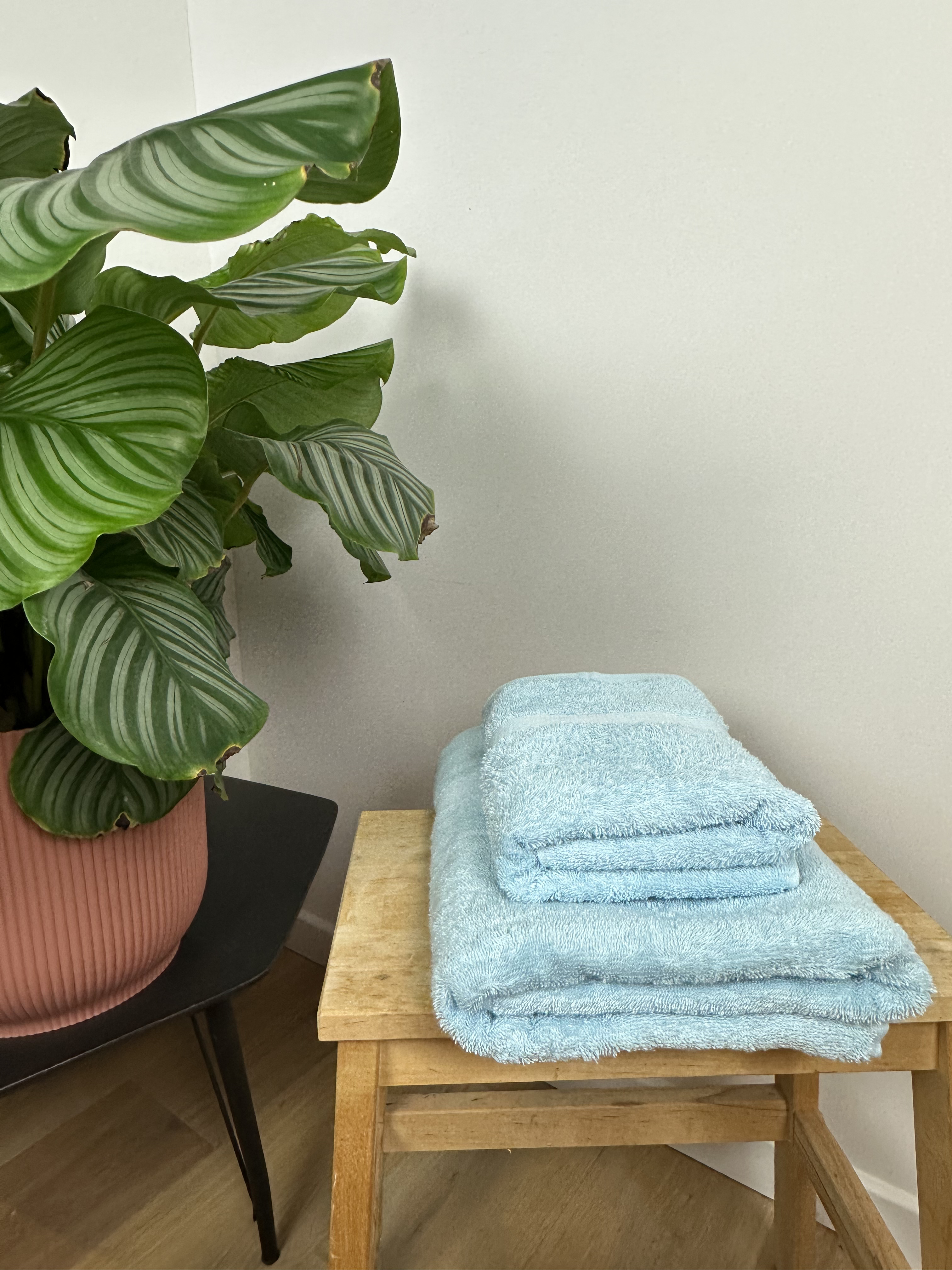 Gepersonaliseerde handdoekenset - Babyblauw