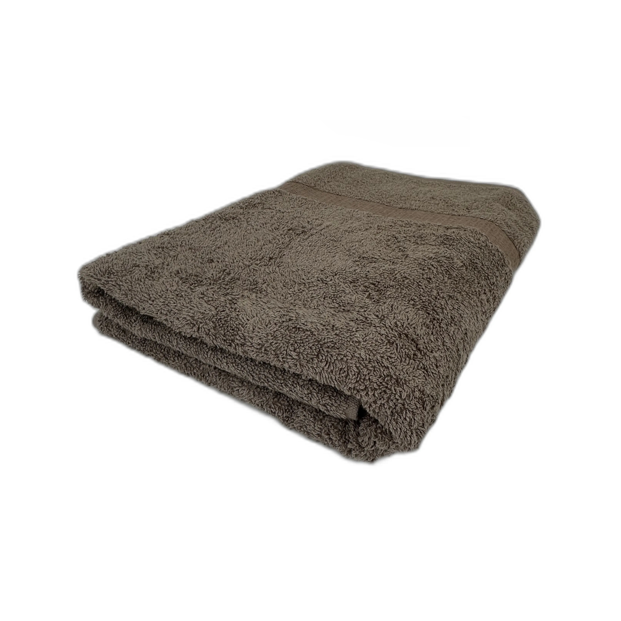 Gepersonaliseerde handdoek (70x140cm) - Taupe bruin