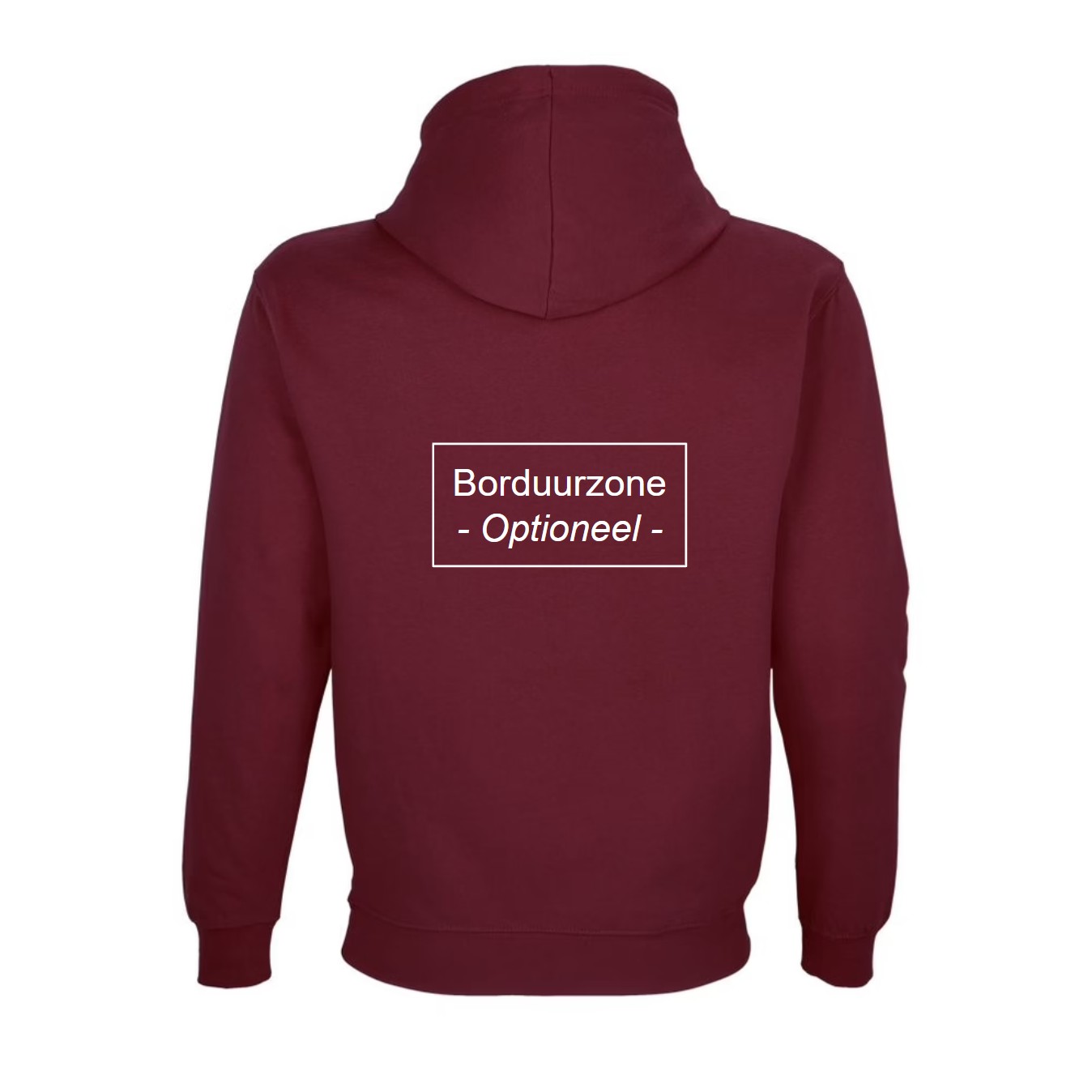 Gepersonaliseerde sweater (verschillende kleuren) - Grote tekst