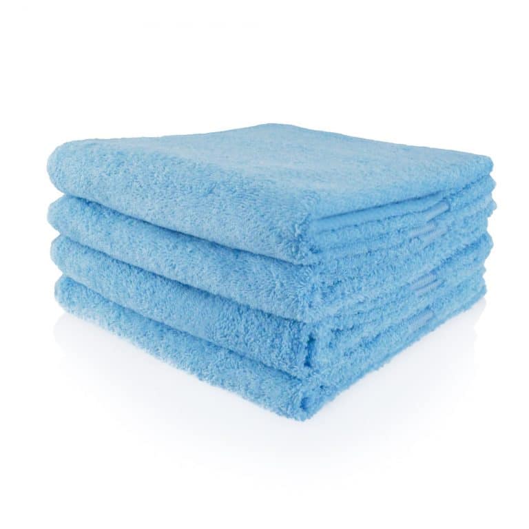 Gepersonaliseerde handdoek (70x140cm) - Babyblauw