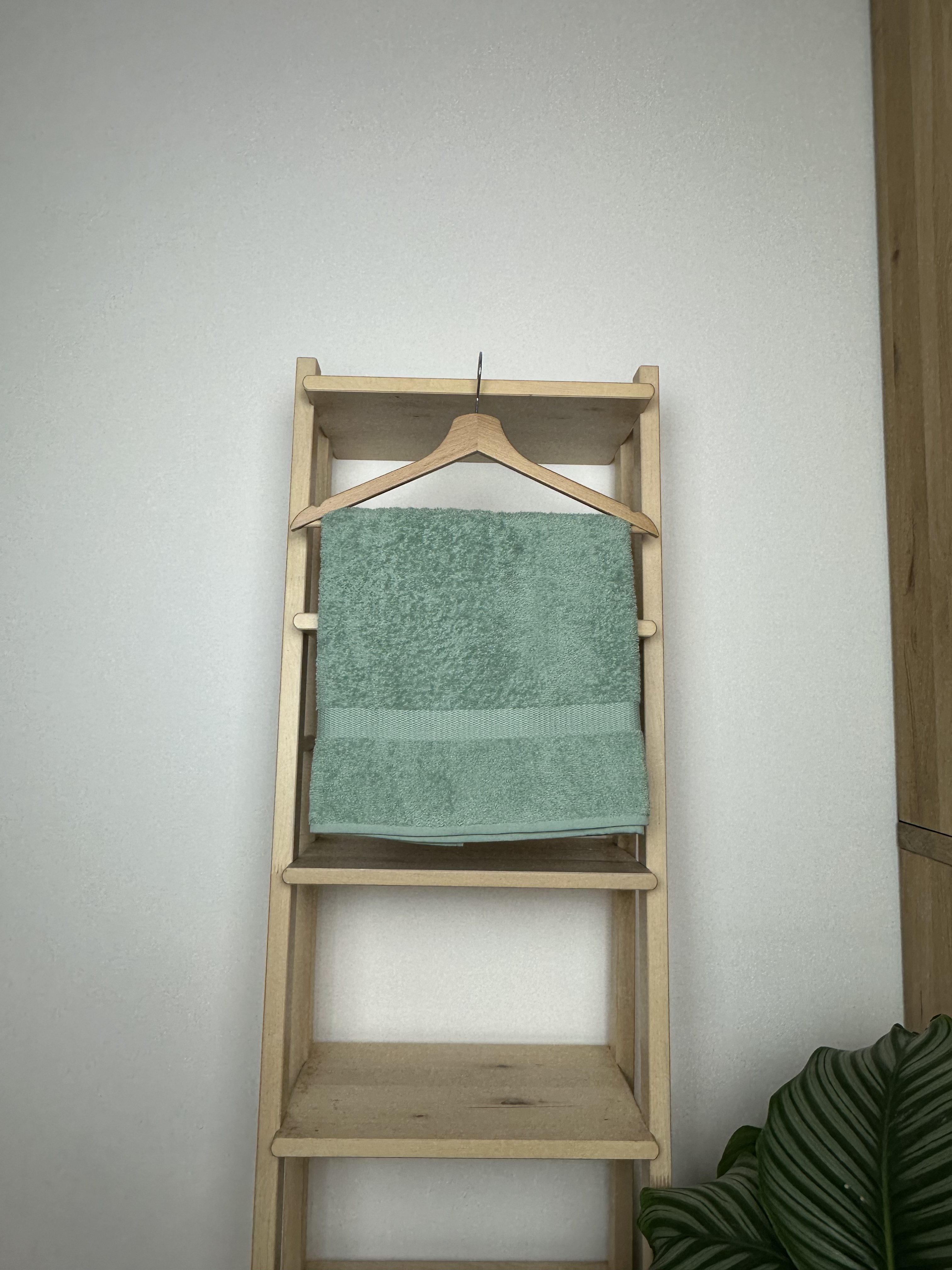 Gepersonaliseerde handdoek (70x140cm) - Muntgroen