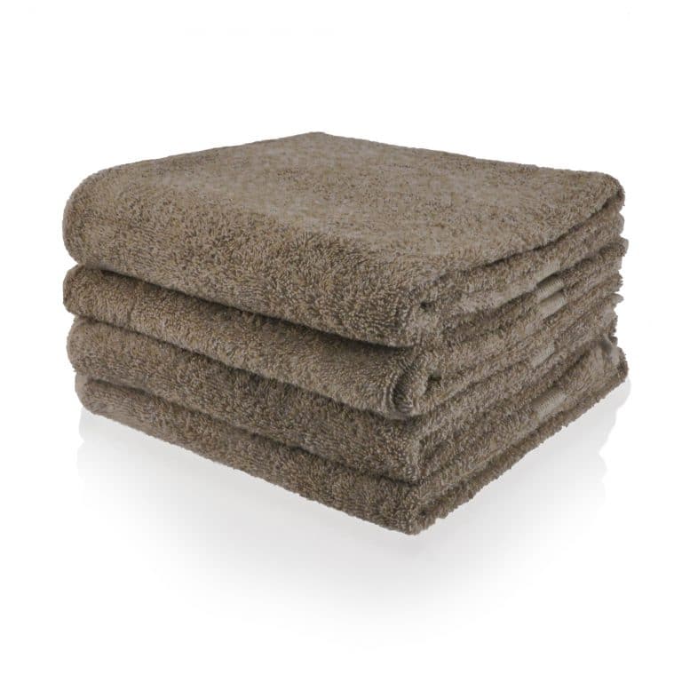 Gepersonaliseerde handdoek (70x140cm) - Taupe bruin