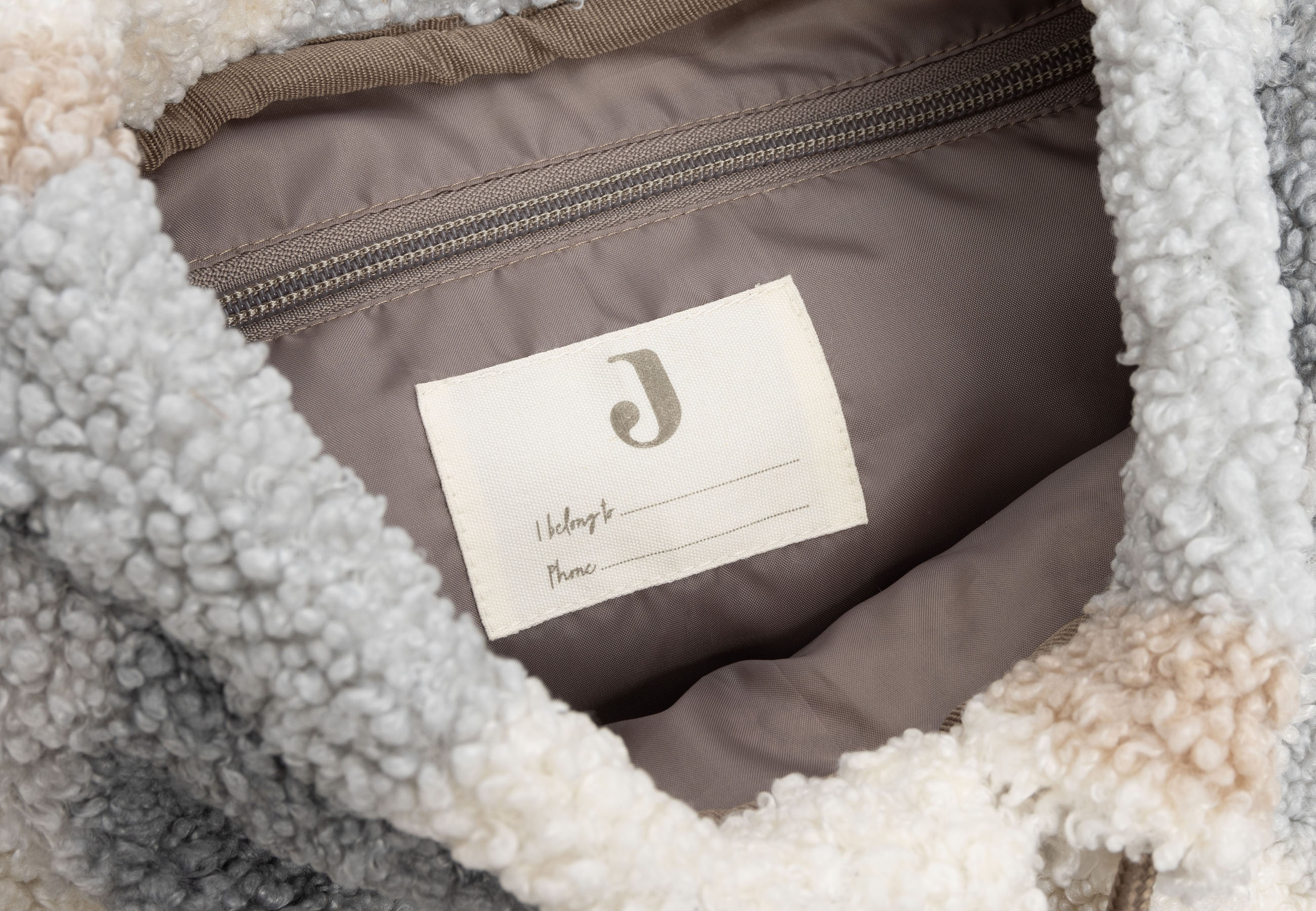 Gepersonaliseerd rugtasje - Geruit