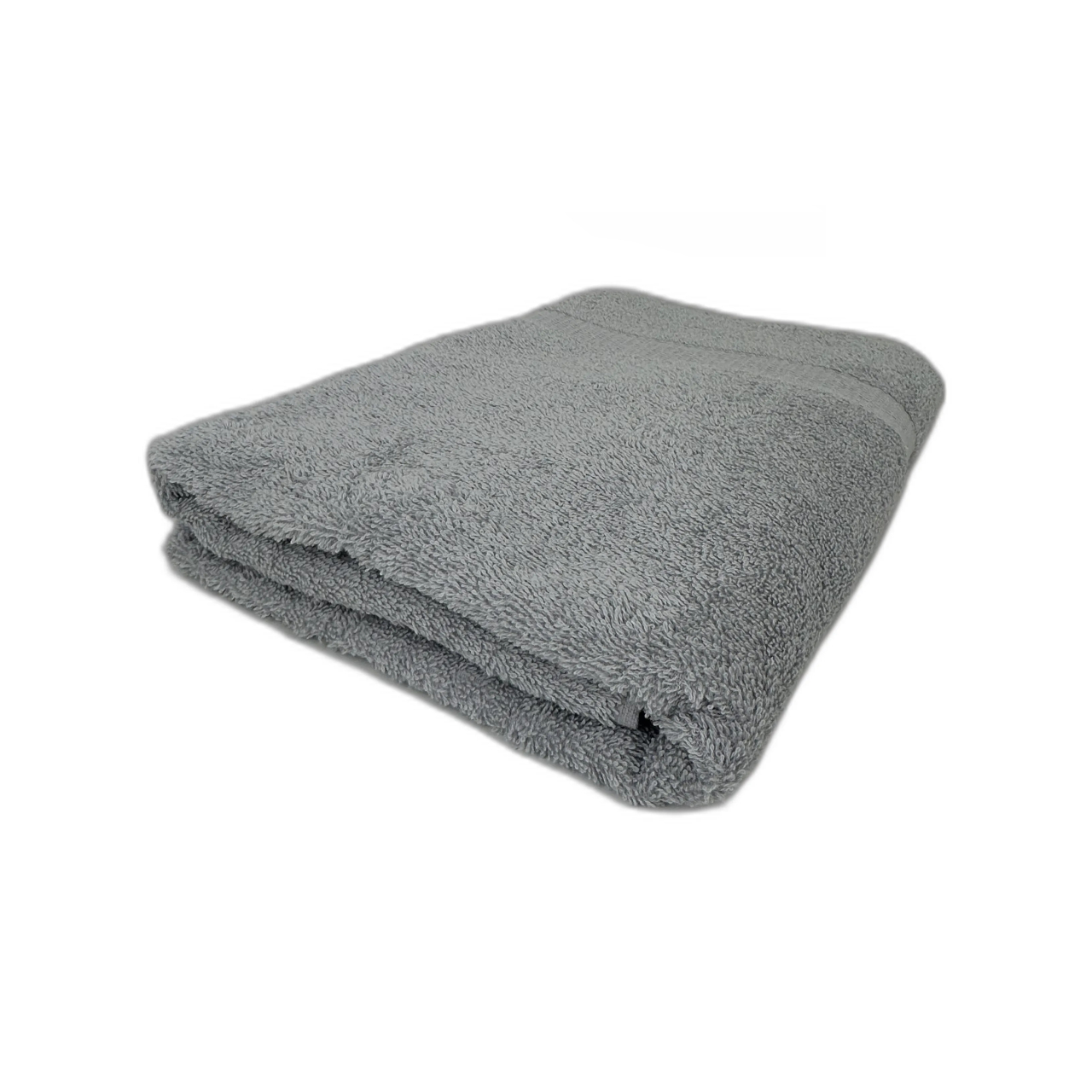 Gepersonaliseerde handdoek (70x140cm) - Zilvergrijs