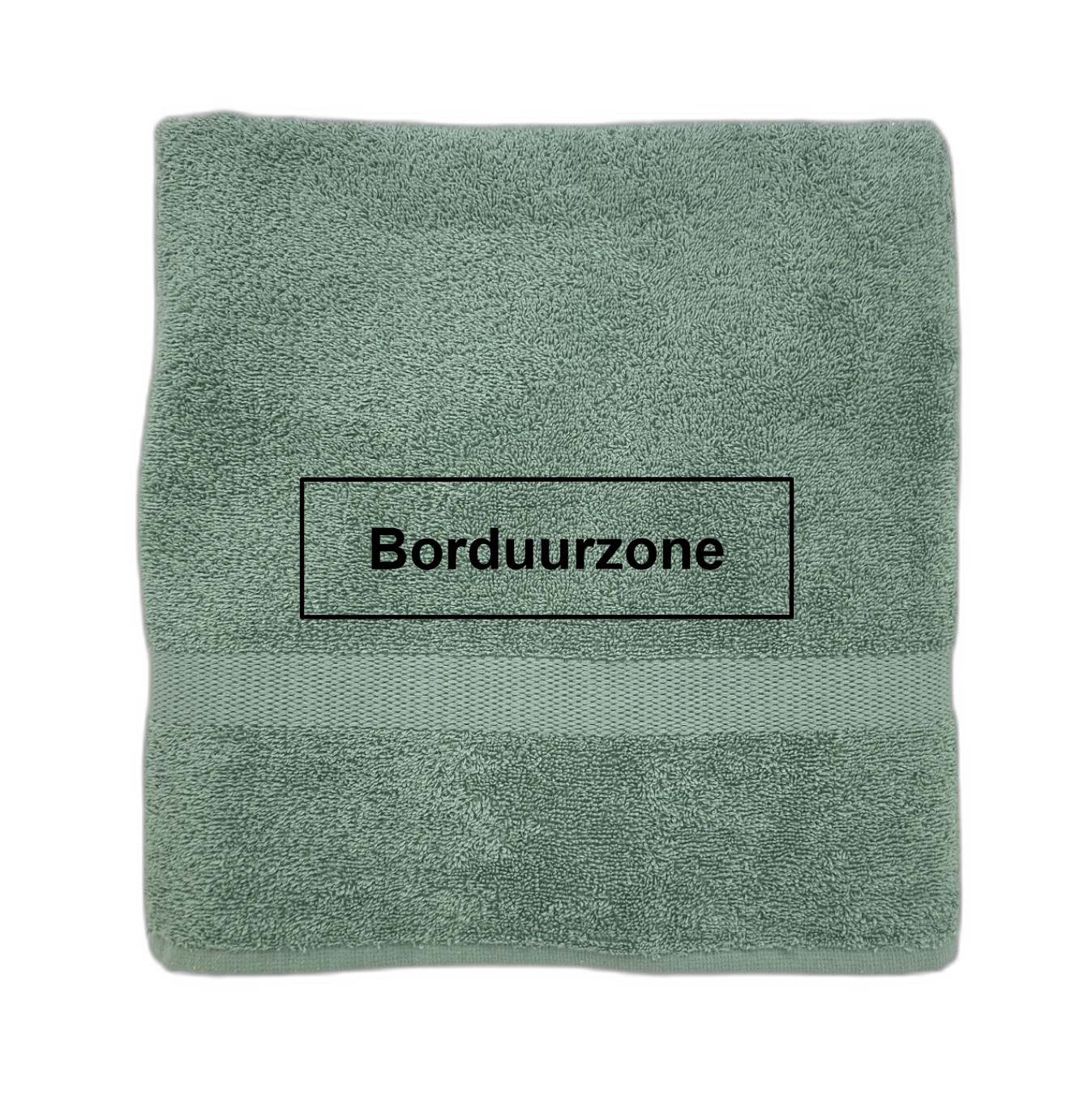 Gepersonaliseerde handdoek (70x140cm) - Muntgroen
