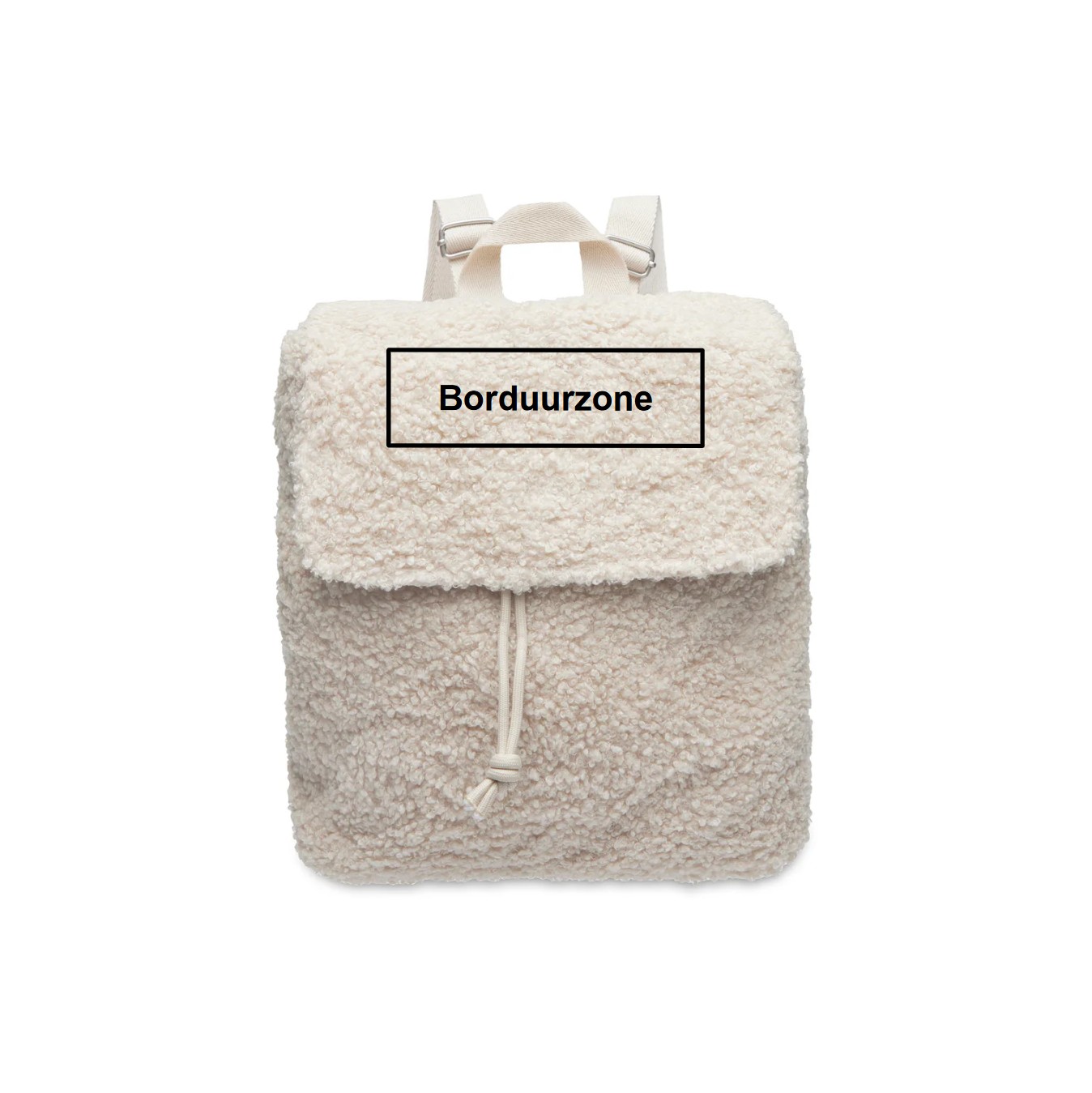 Gepersonaliseerd rugtasje - Naturel