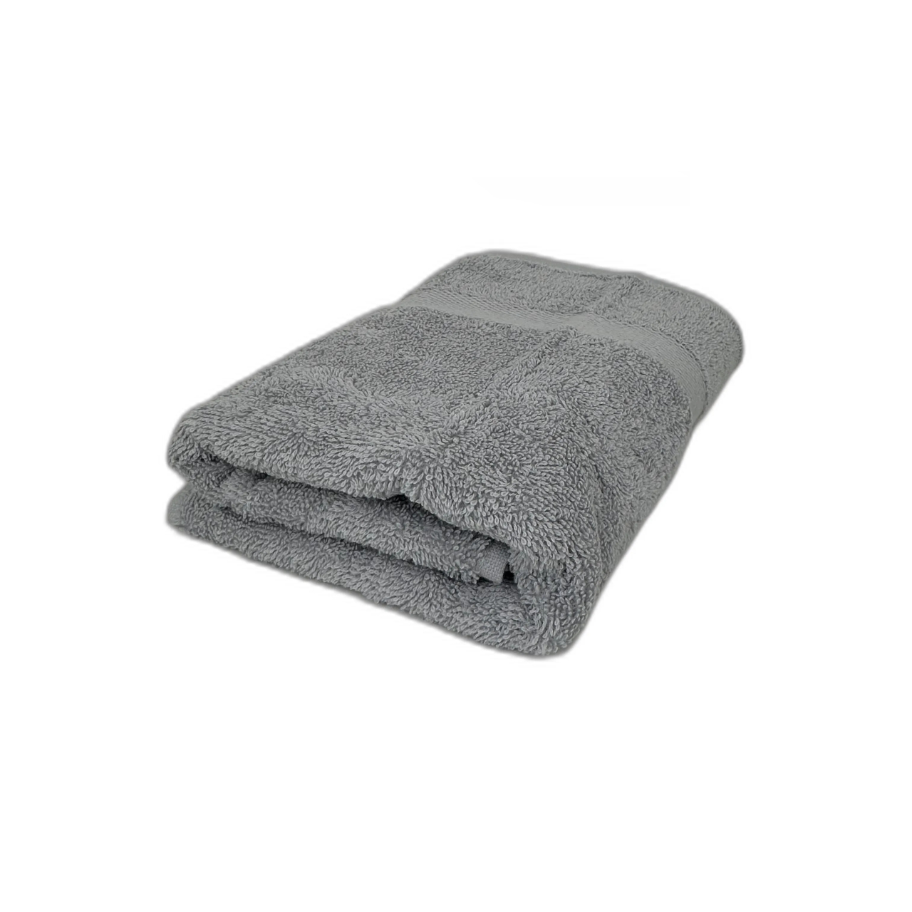 Gepersonaliseerde handdoek (50x100cm) - Zilvergrijs