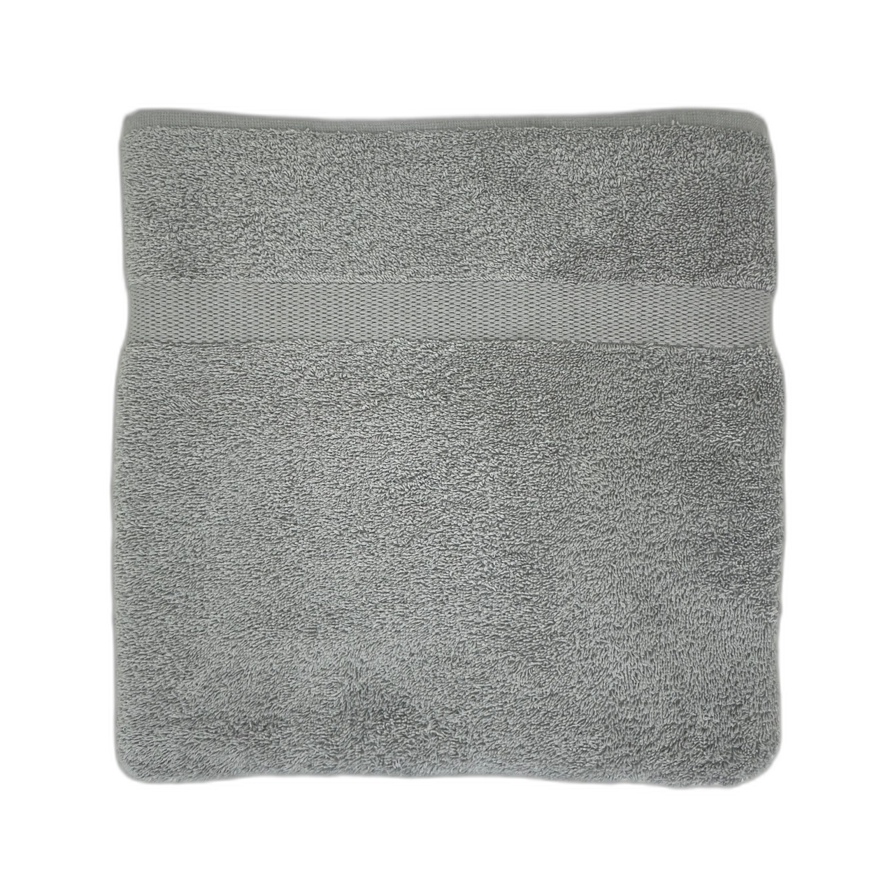 Gepersonaliseerde handdoek (70x140cm) - Zilvergrijs