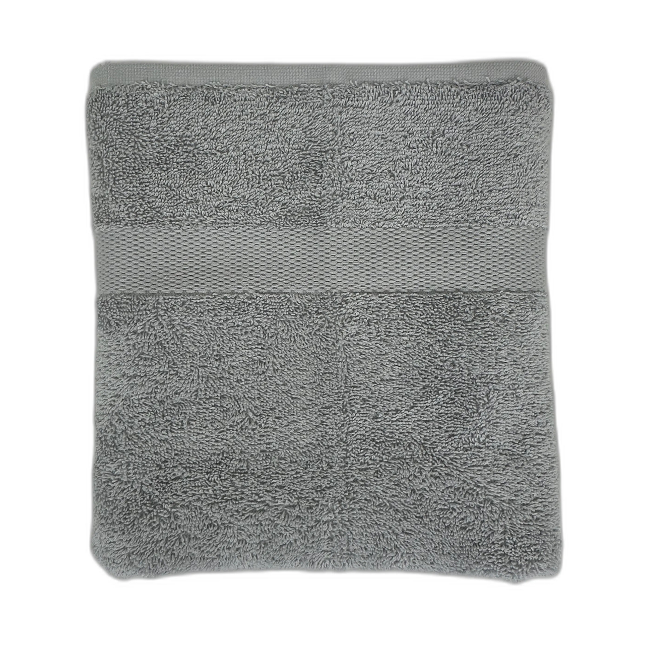 Gepersonaliseerde handdoek (50x100cm) - Zilvergrijs