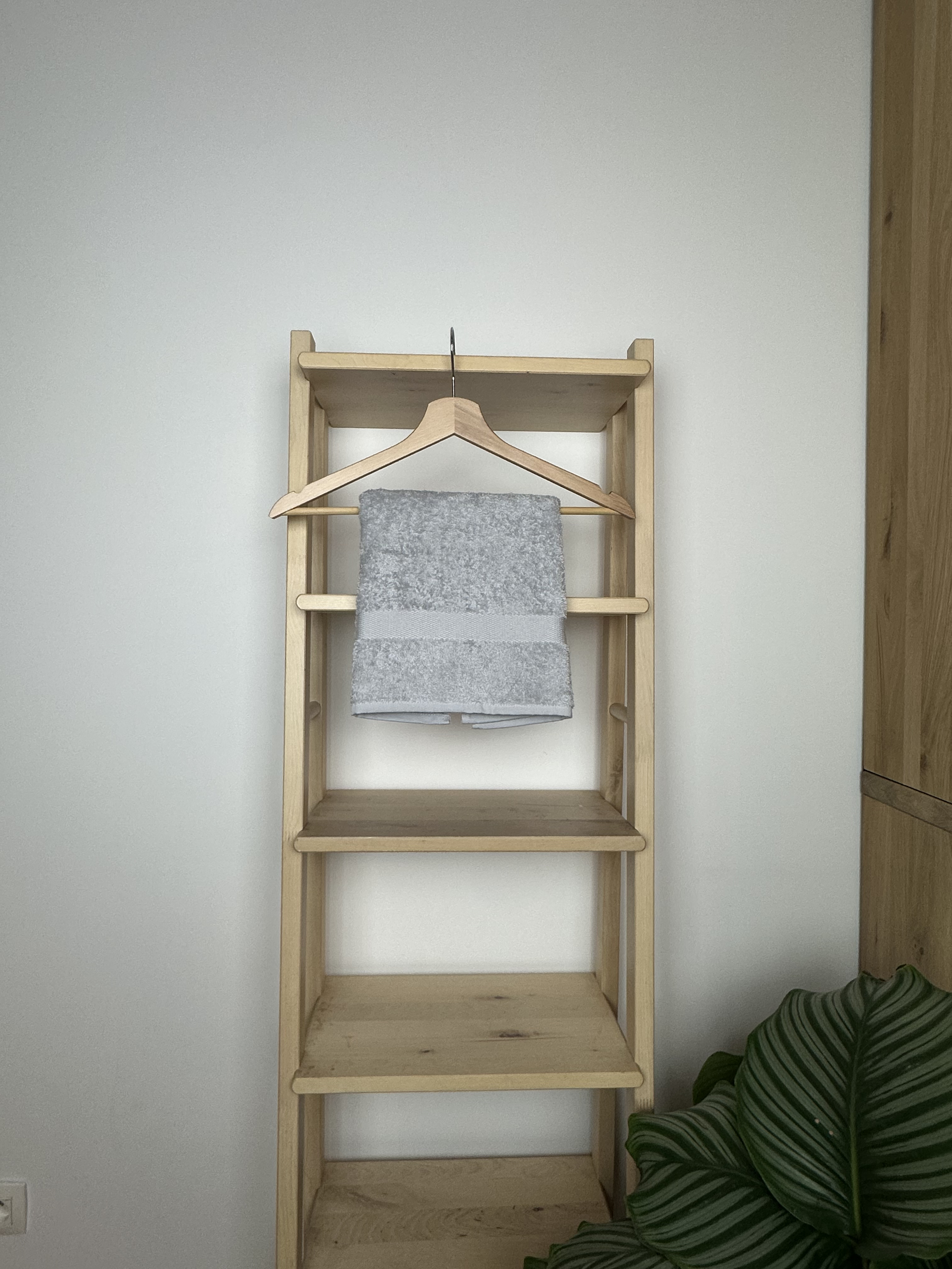 Gepersonaliseerde handdoek (50x100cm) - Zilvergrijs