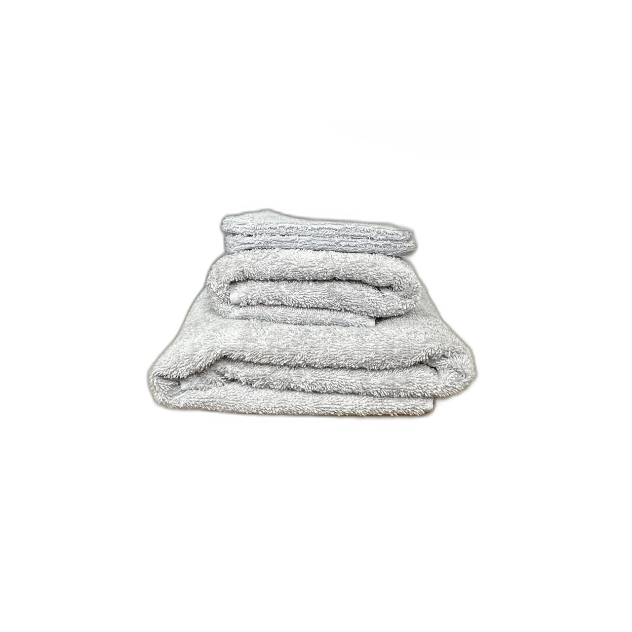 Gepersonaliseerde handdoekenset - Zilvergrijs