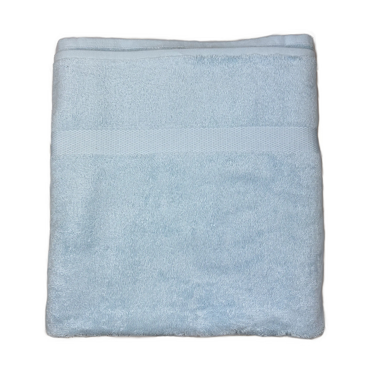Gepersonaliseerde handdoek (70x140cm) - Babyblauw