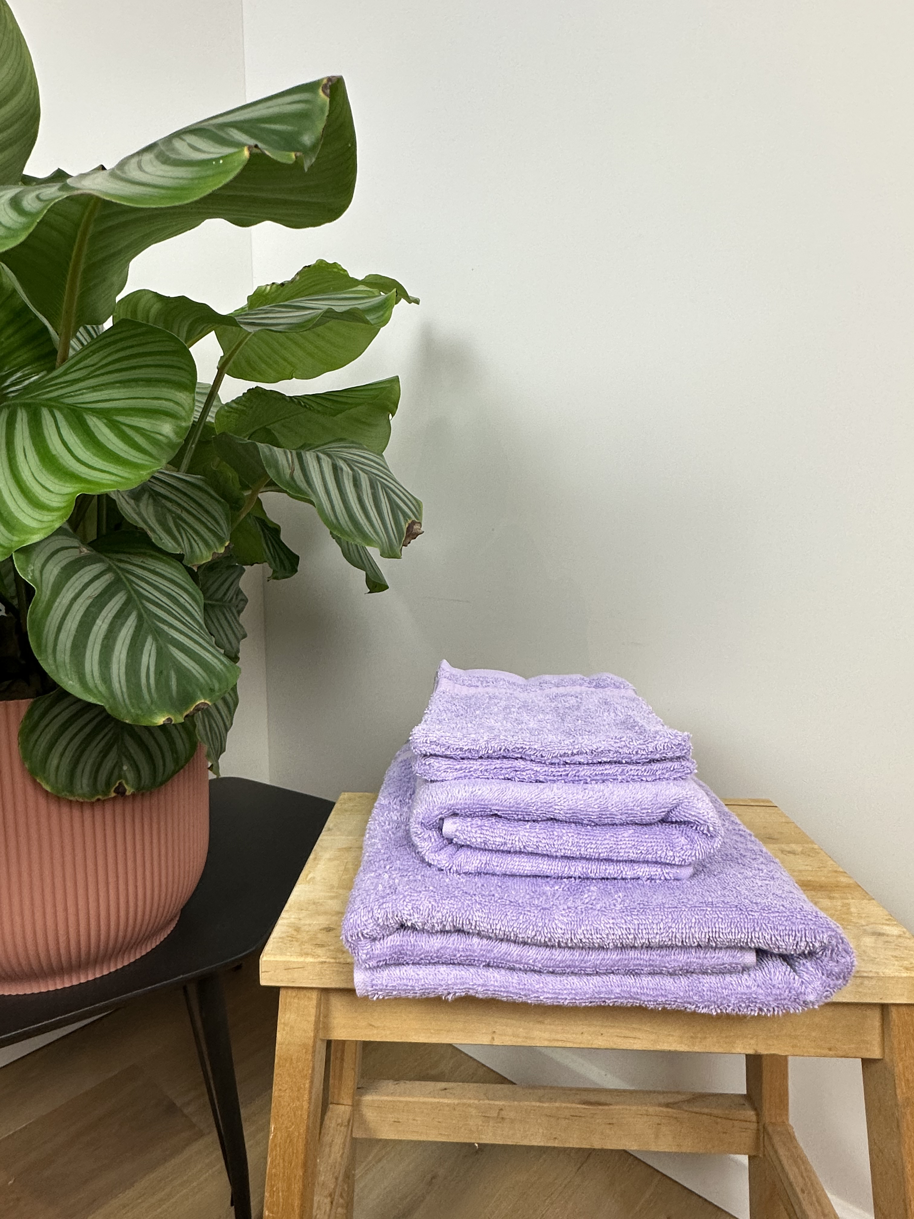 Gepersonaliseerde handdoekenset - Lavendel