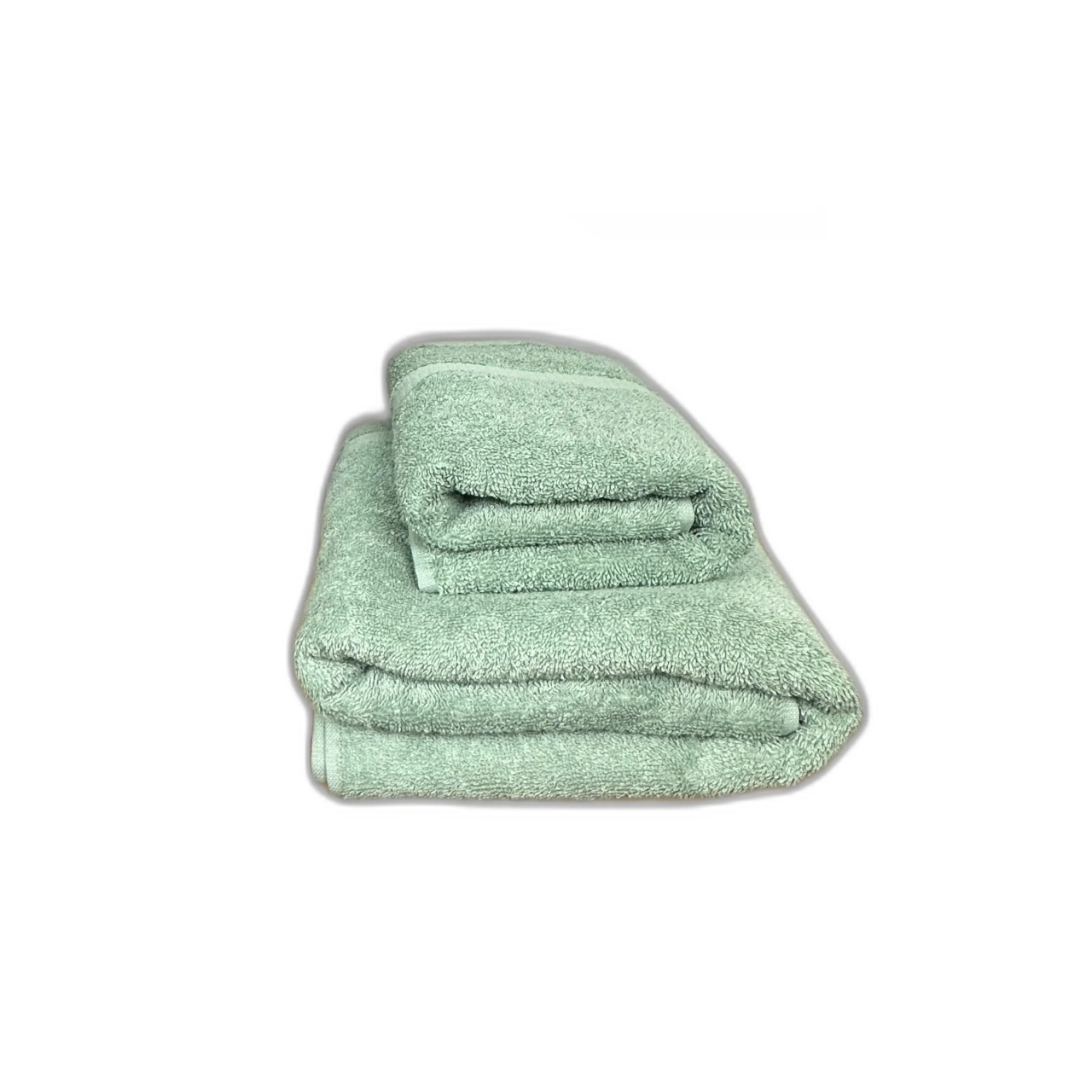 Gepersonaliseerde handdoekenset - Muntgroen