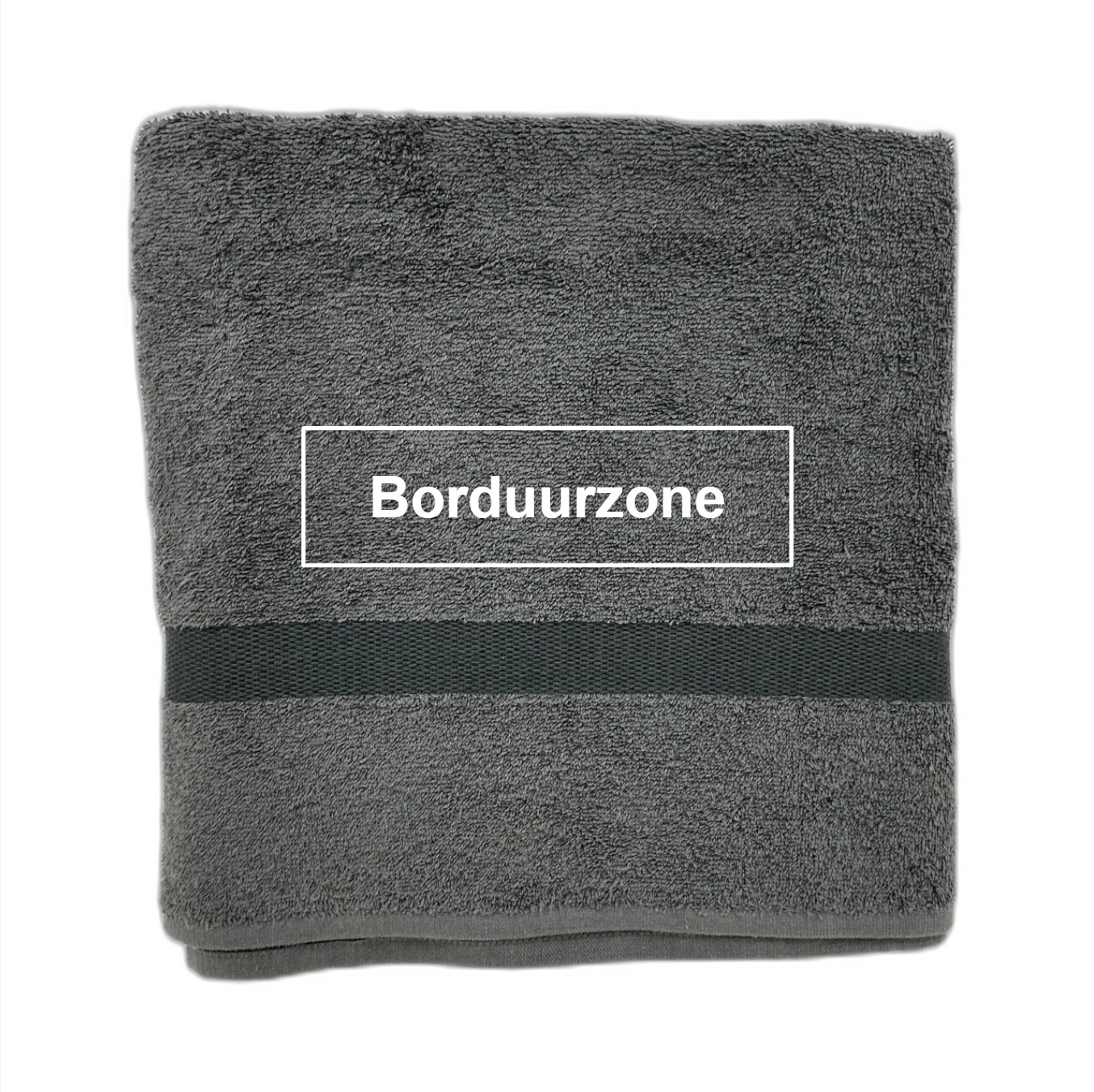 Gepersonaliseerde handdoekenset - Antraciet