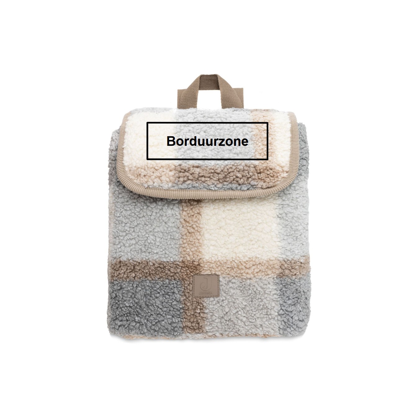 Gepersonaliseerd rugtasje - Geruit