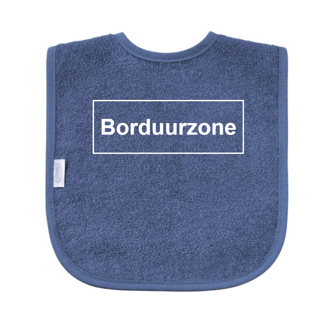 Gepersonaliseerd slabbetje - Blauw