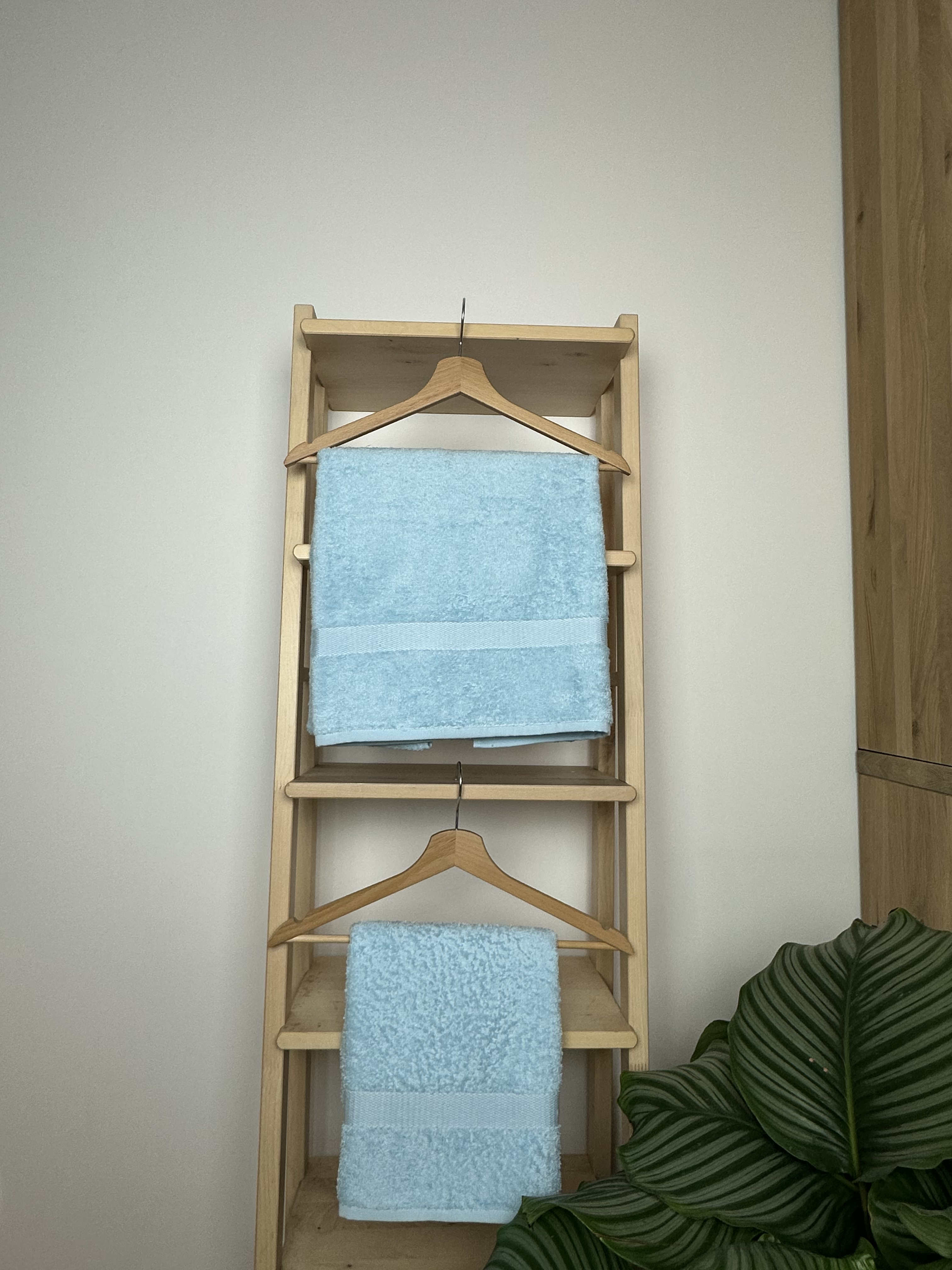 Gepersonaliseerde handdoekenset - Babyblauw