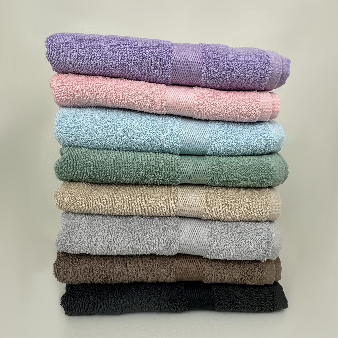 Gepersonaliseerde handdoek (50x100cm) - Babyblauw