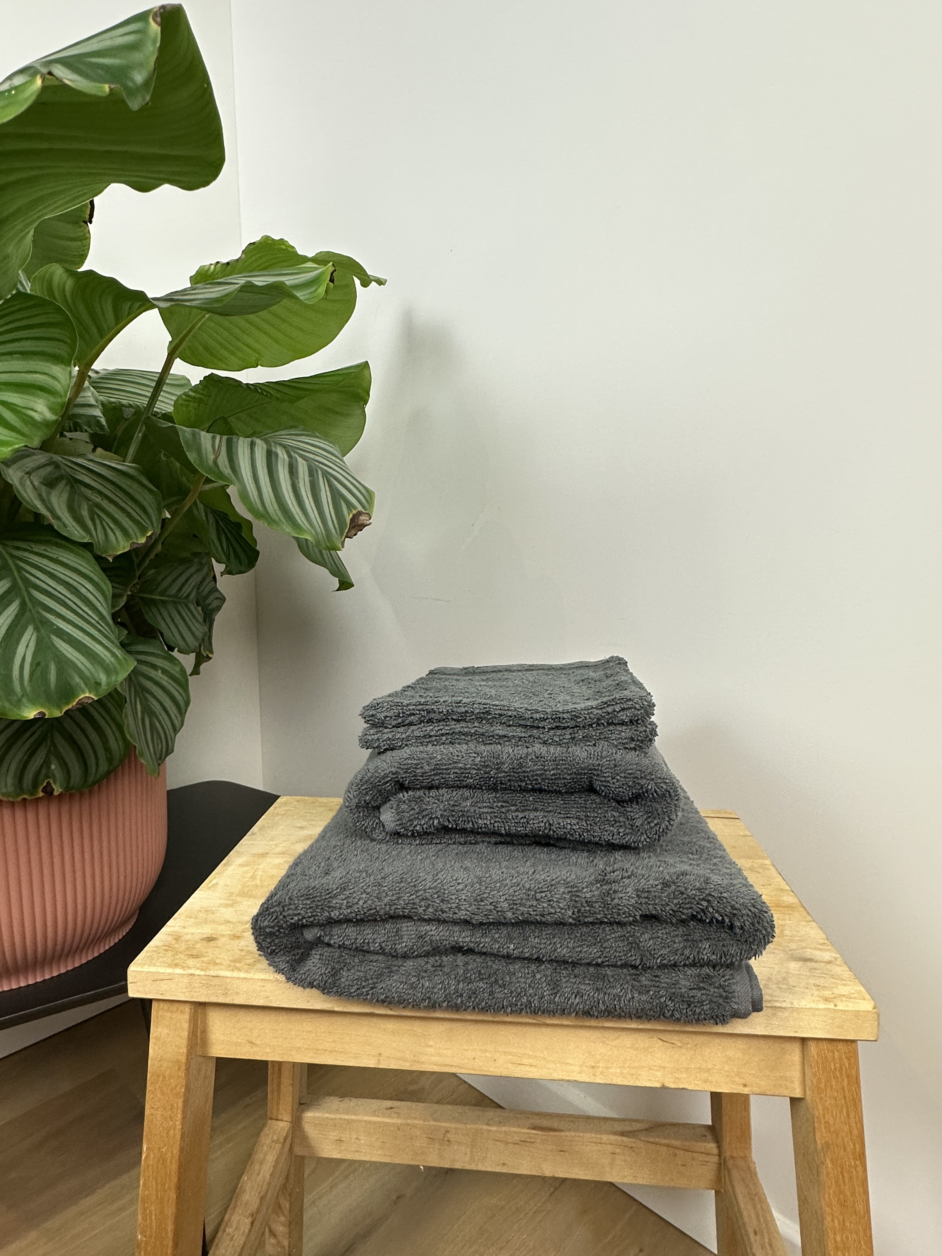 Gepersonaliseerde handdoekenset - Antraciet