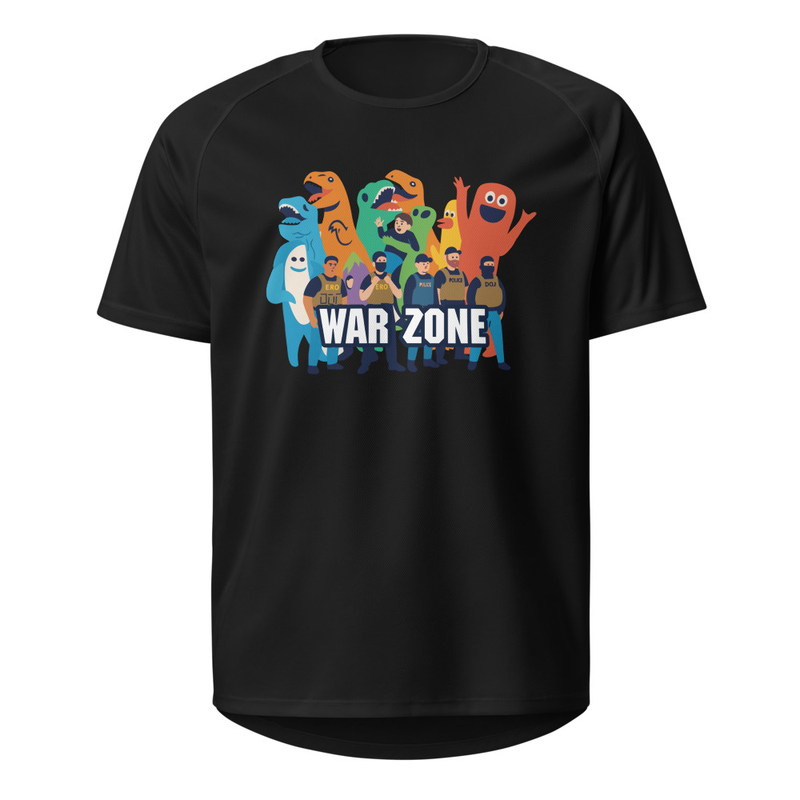 War Zone! - Unisex sports jersey