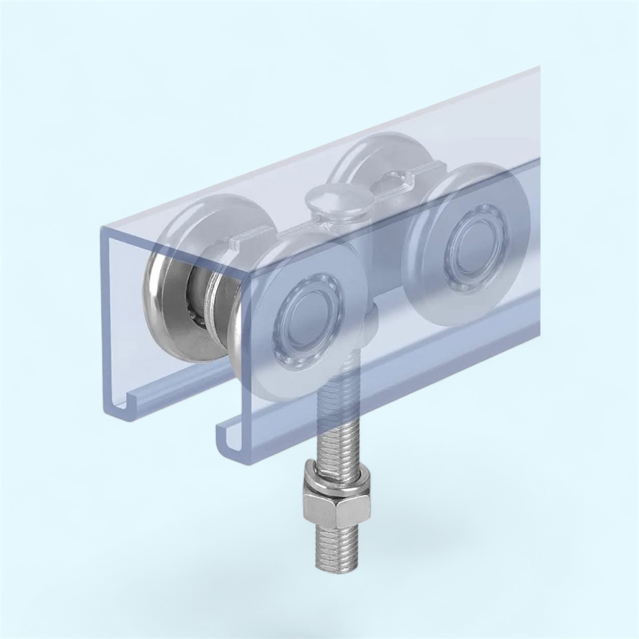 Riel Para Portón Corredizo