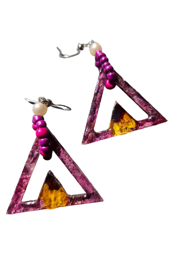 333 Blossom Pressed Flower Earrings