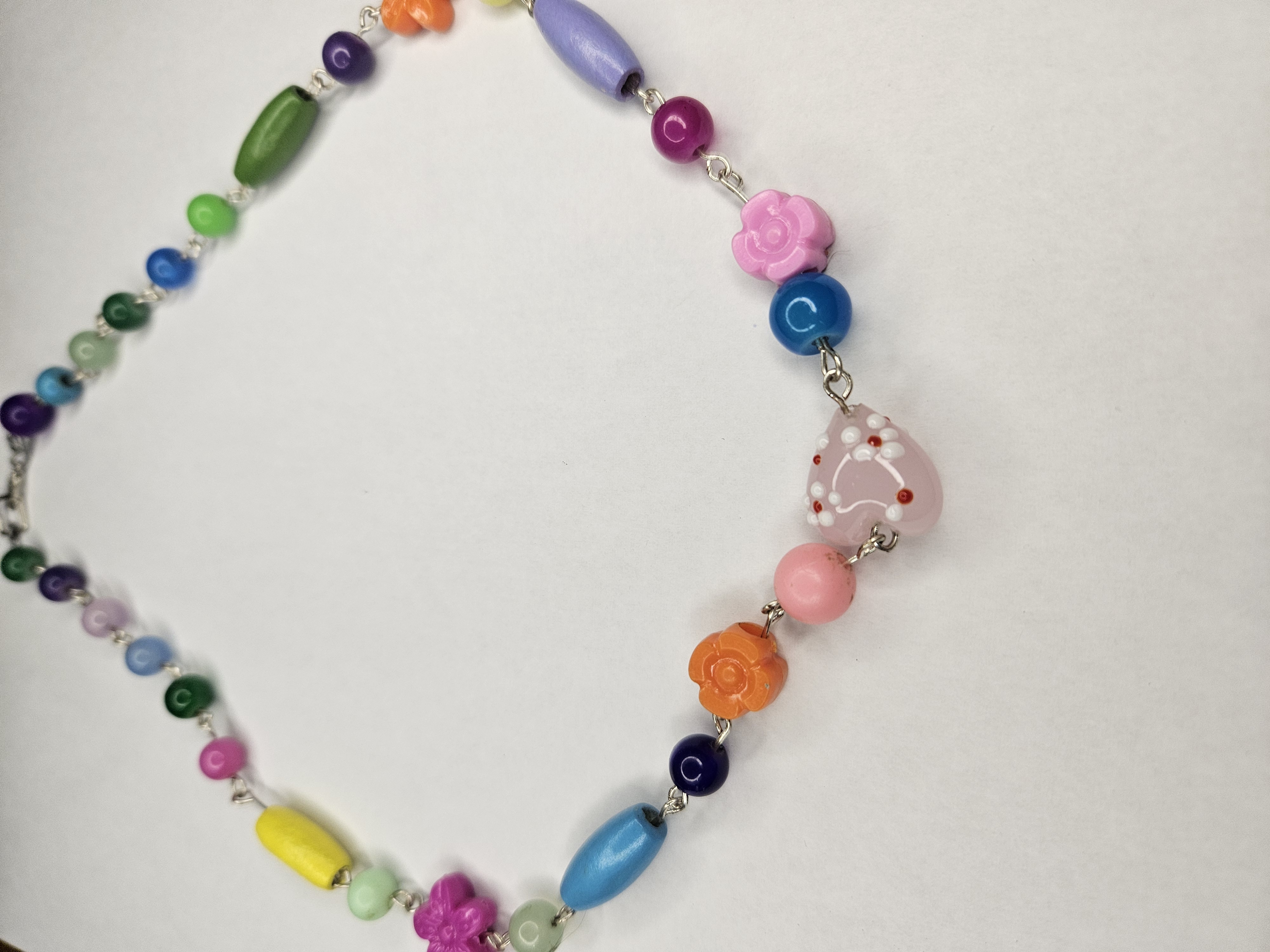 Sealed With A Kiss Upcycled Necklace