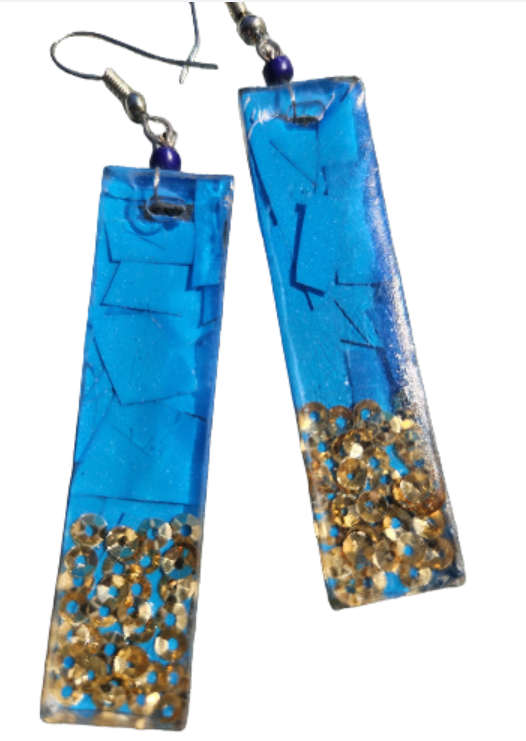 Reduce, Reuse, Recycle Upcycled Earrings