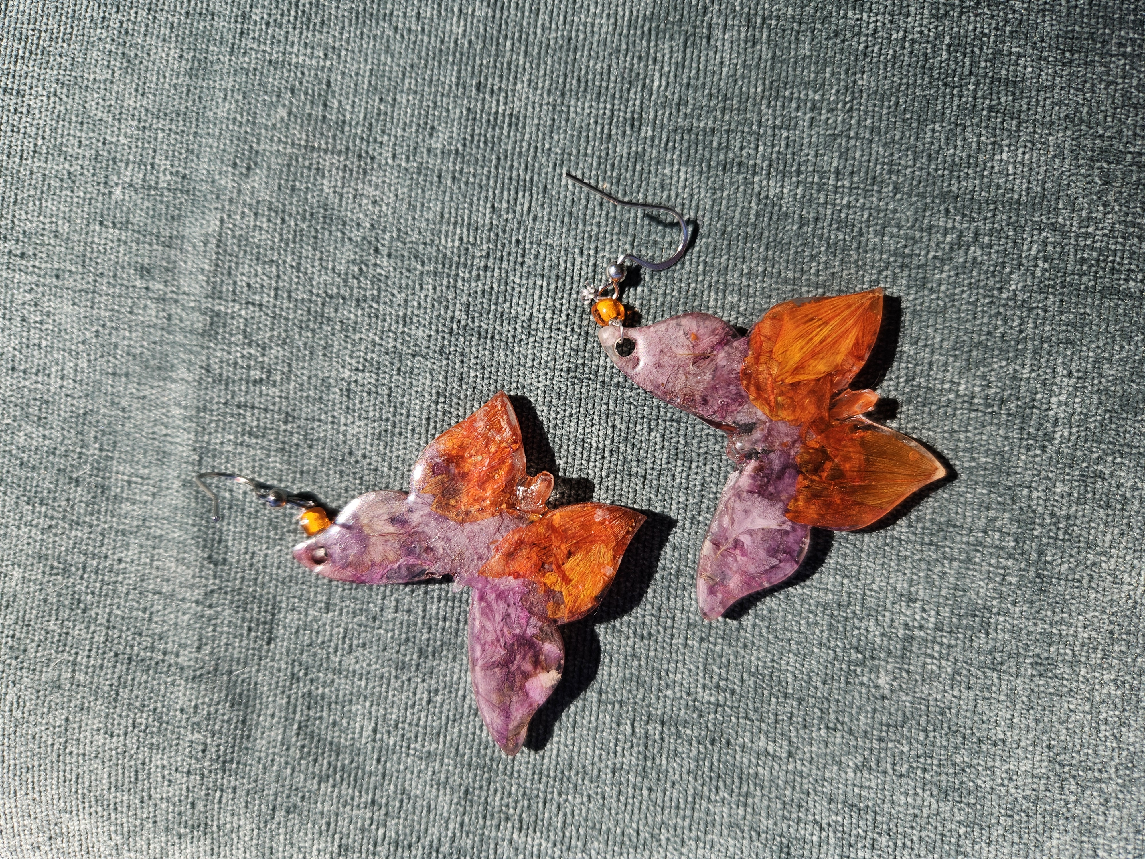 Freedom Seeker Pressed Flower Earrings