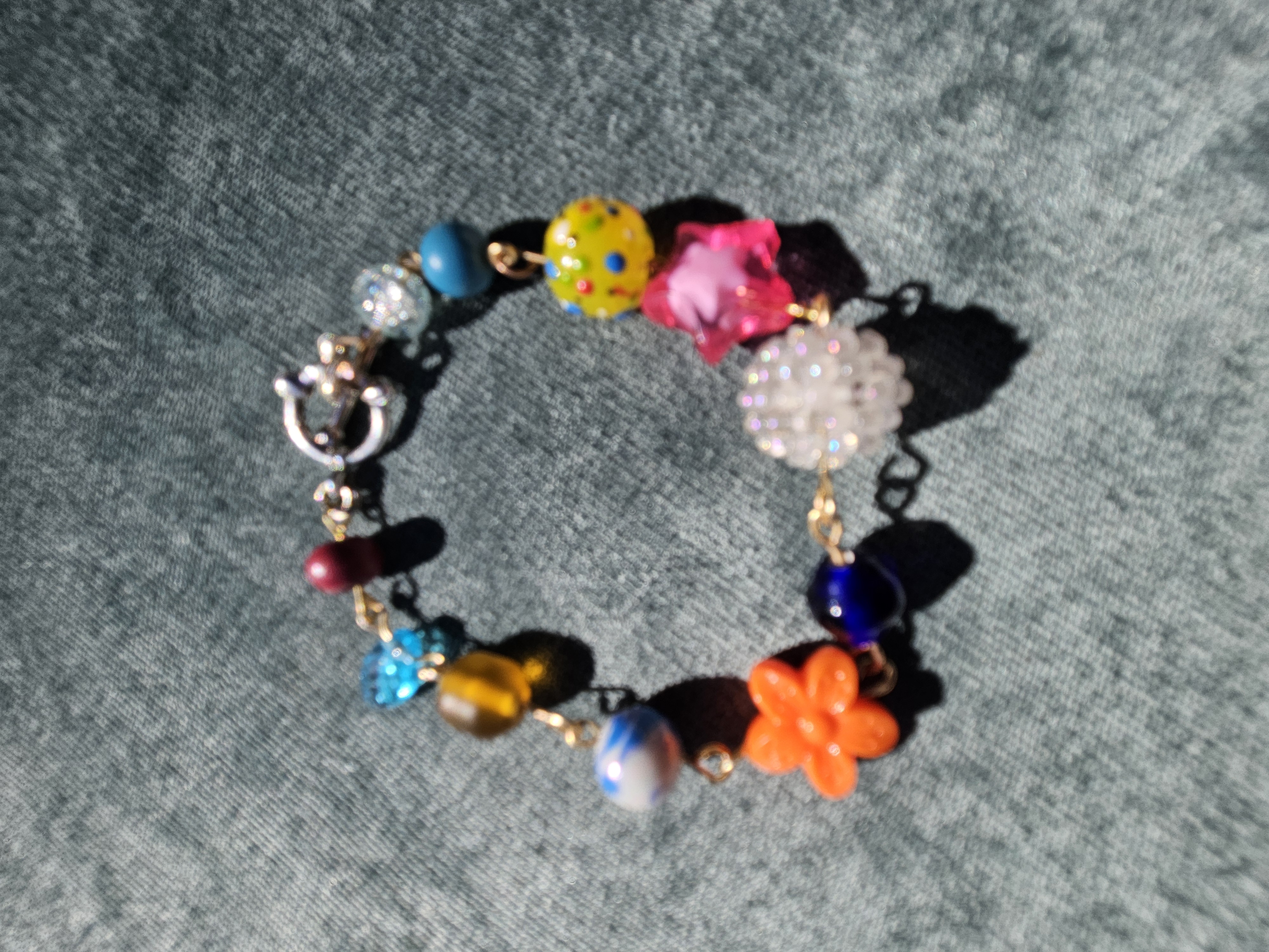 Captain Star Queen Upcycled Bracelet
