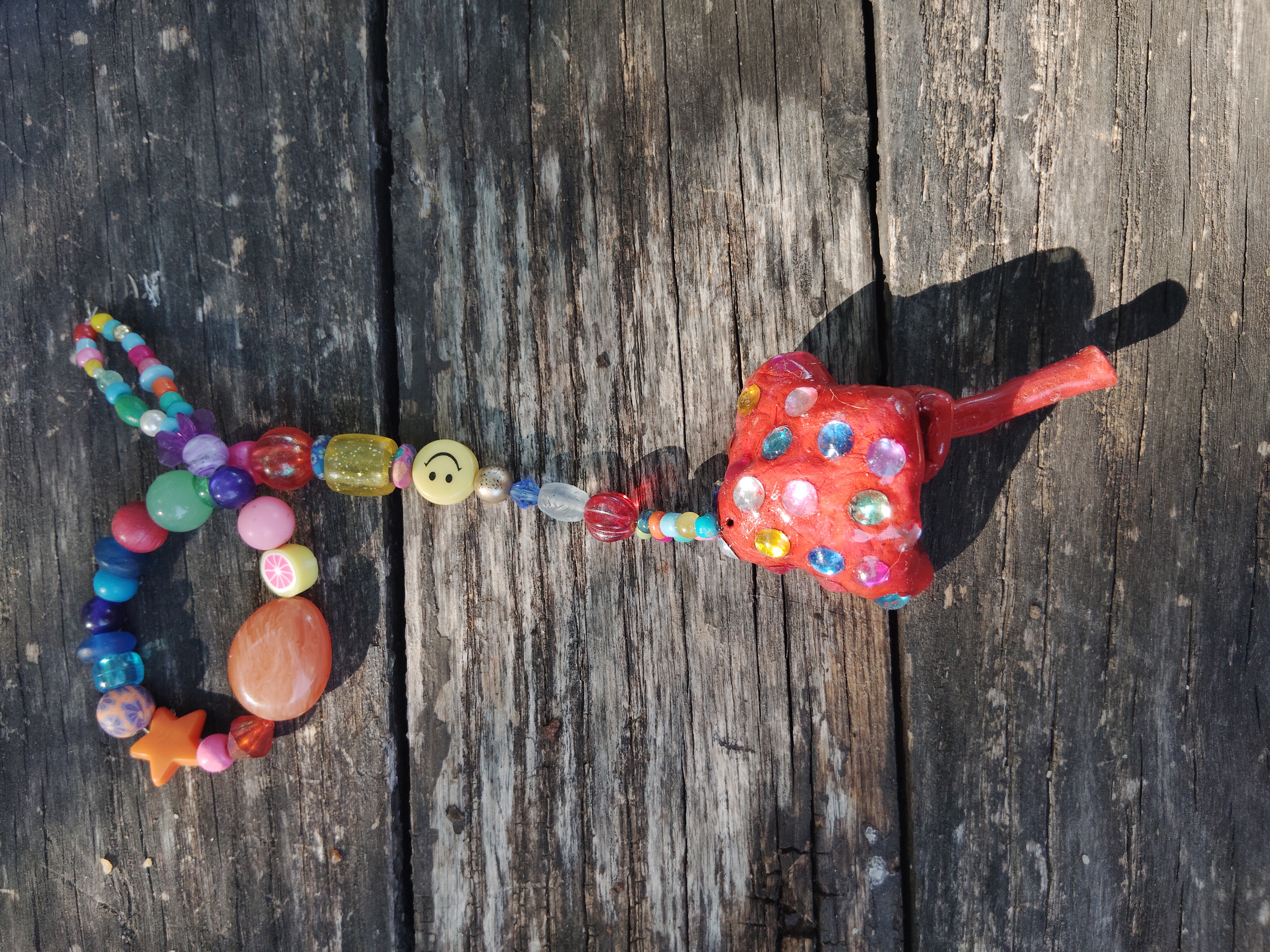 Lucky Red Mushroom Charm