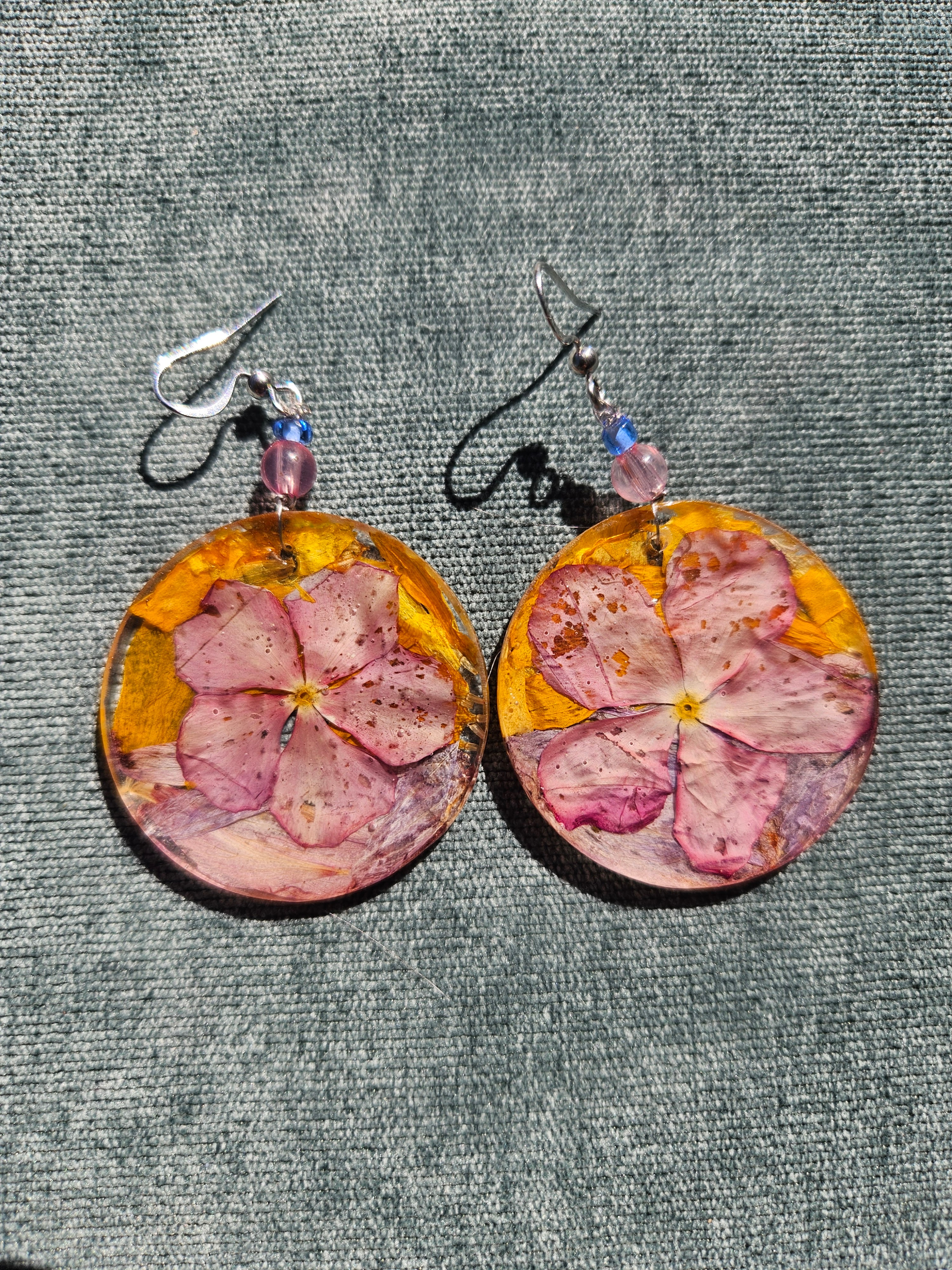 Dream Flower Pressed Flower Earrings