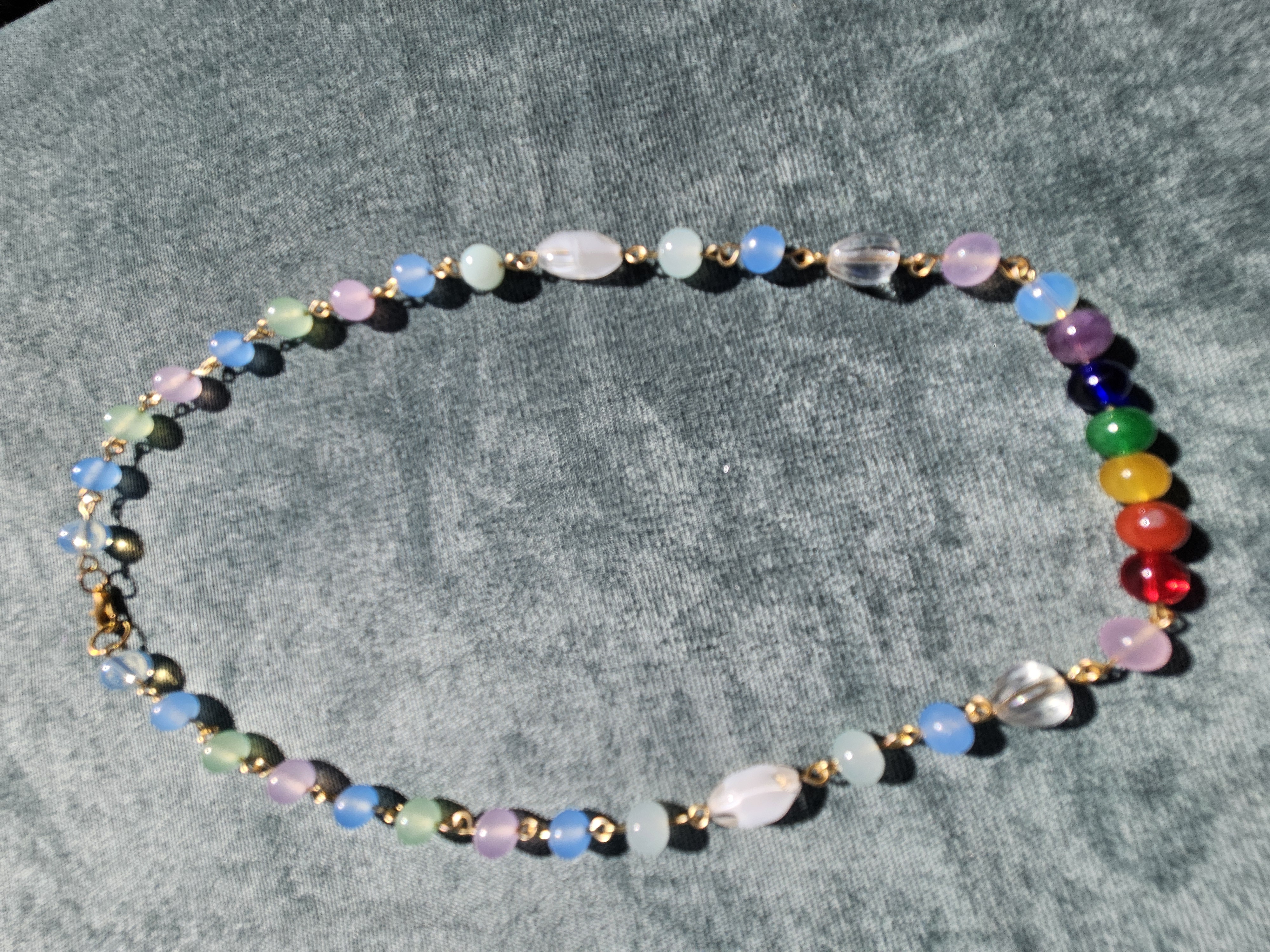 Proud To Be Me 🏳️‍🌈 Upcycled Necklace