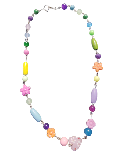 Sealed With A Kiss Upcycled Necklace