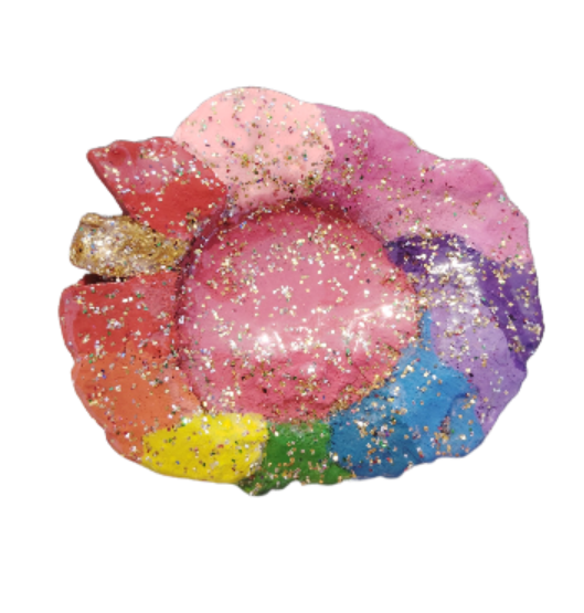 Rainbow Mushroom Jewelry Dish 🌈❤️