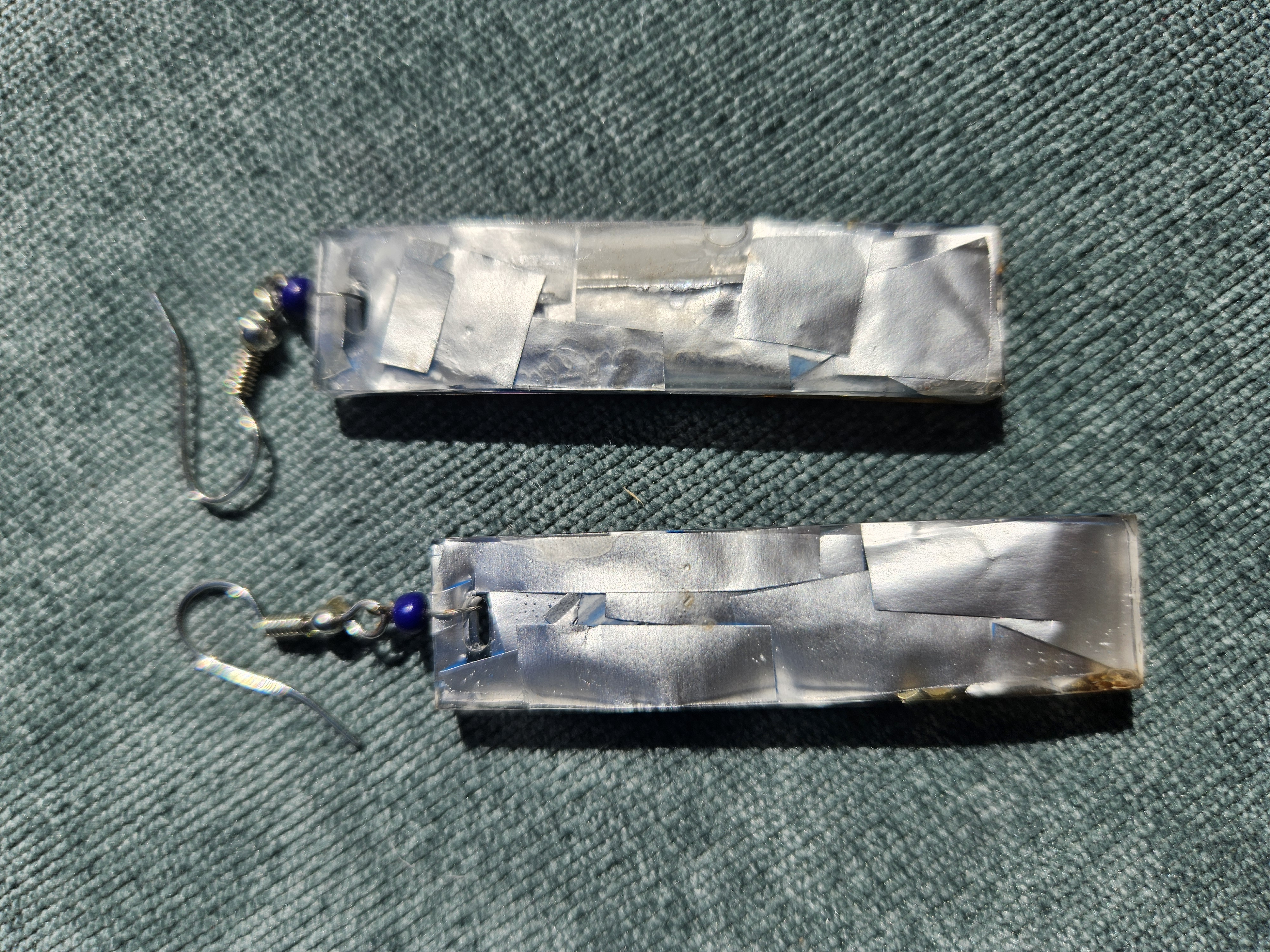 Reduce, Reuse, Recycle Upcycled Earrings