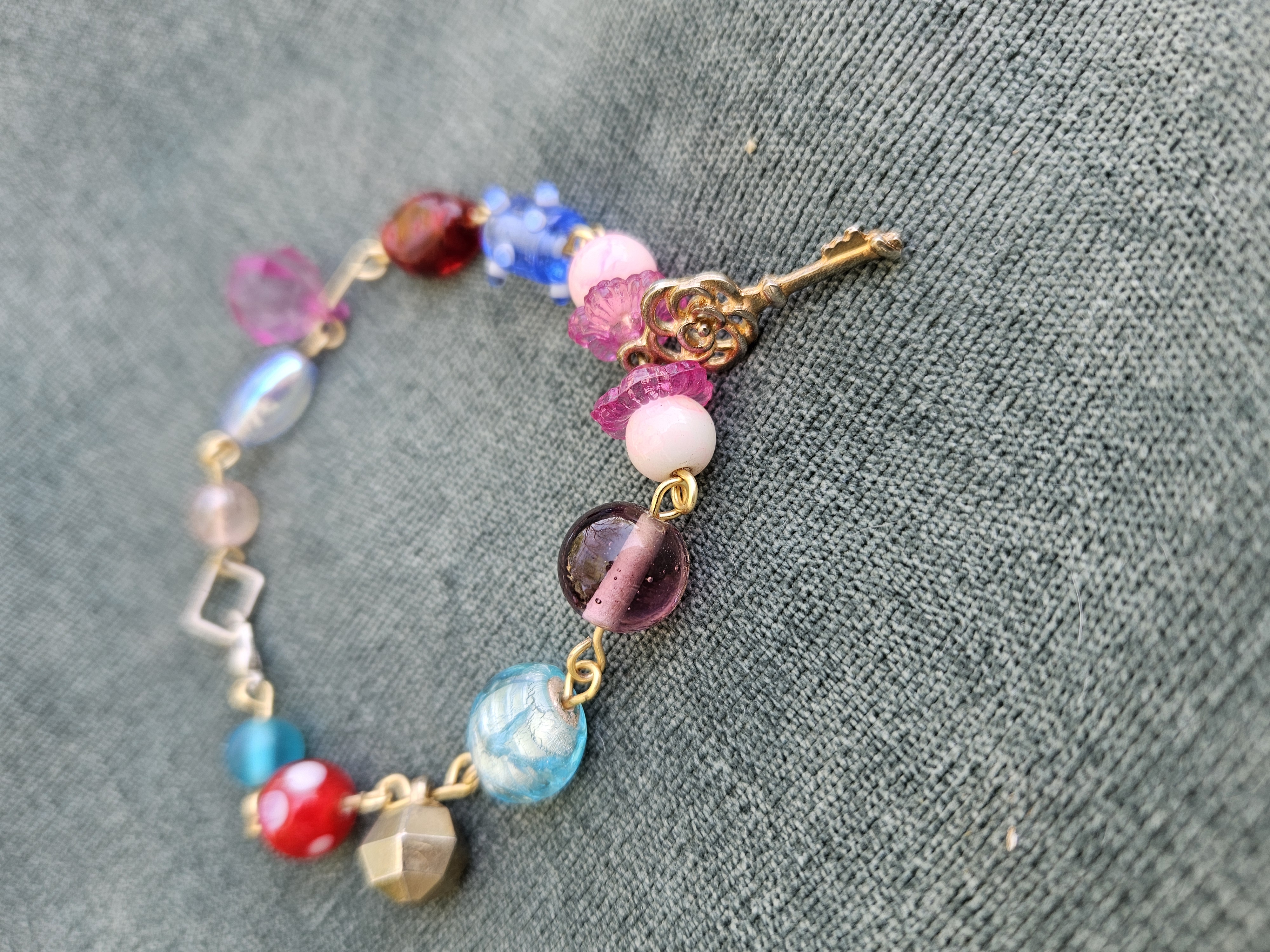 Fairy Kingdom Upcycled Bracelet