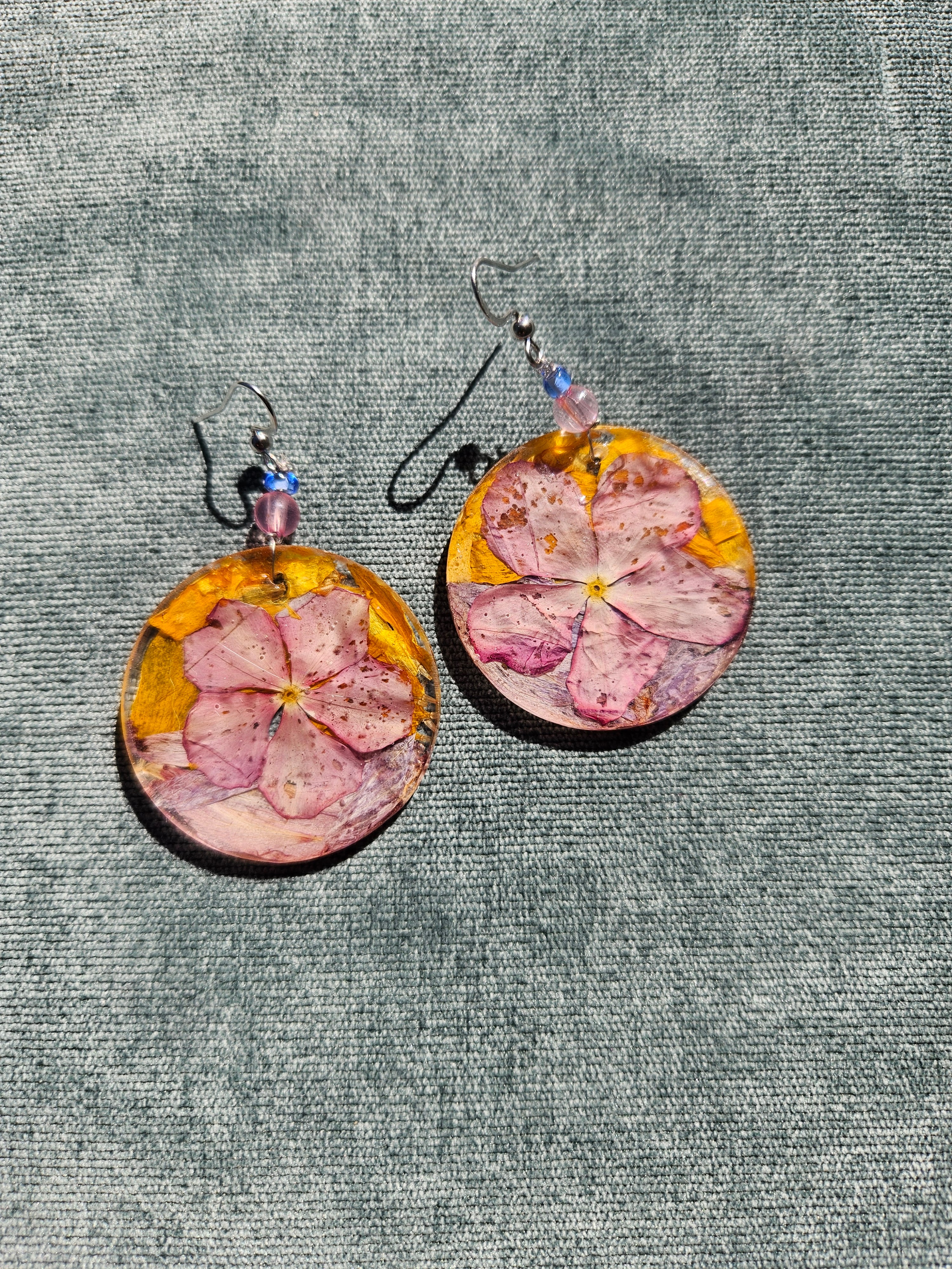 Dream Flower Pressed Flower Earrings