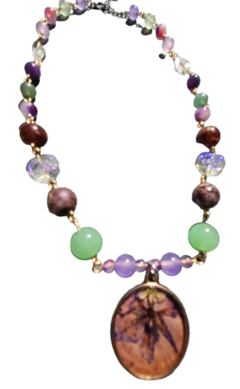 Earth Spirit Upcycled Necklace