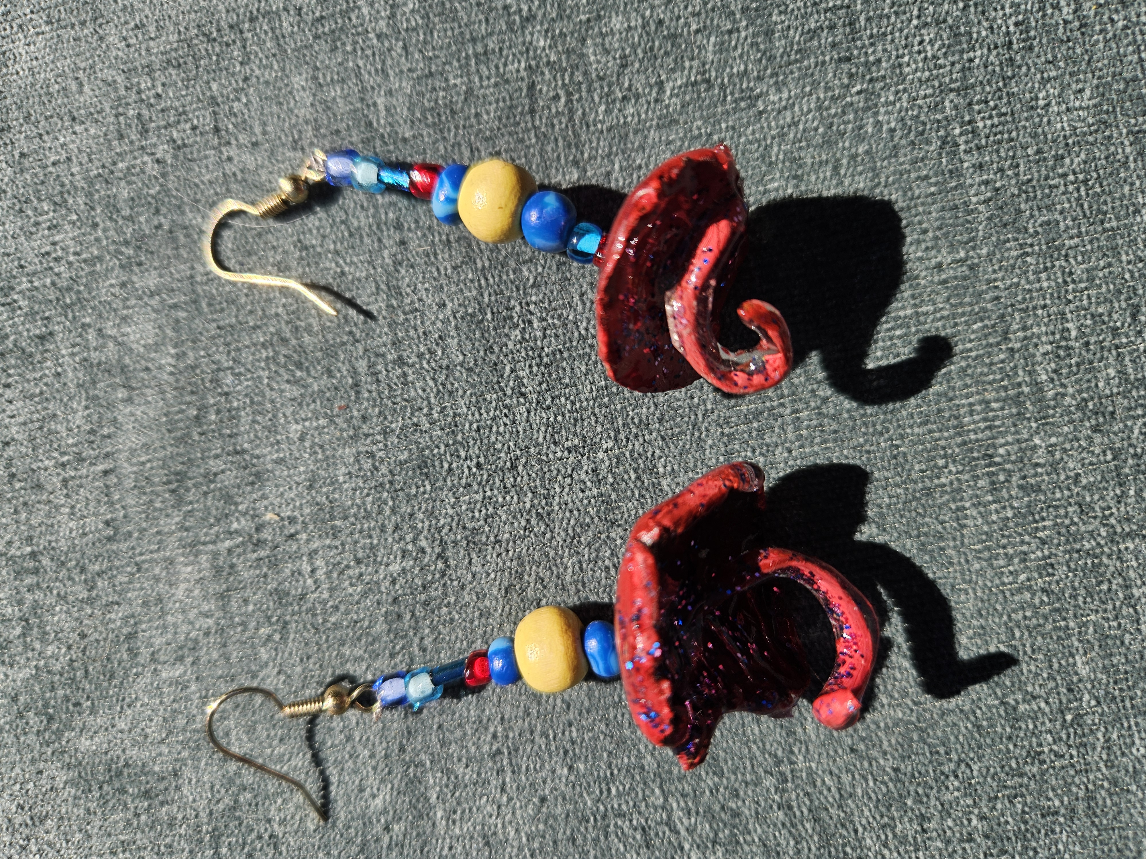 Magic Foraged Mushrooms Earrings