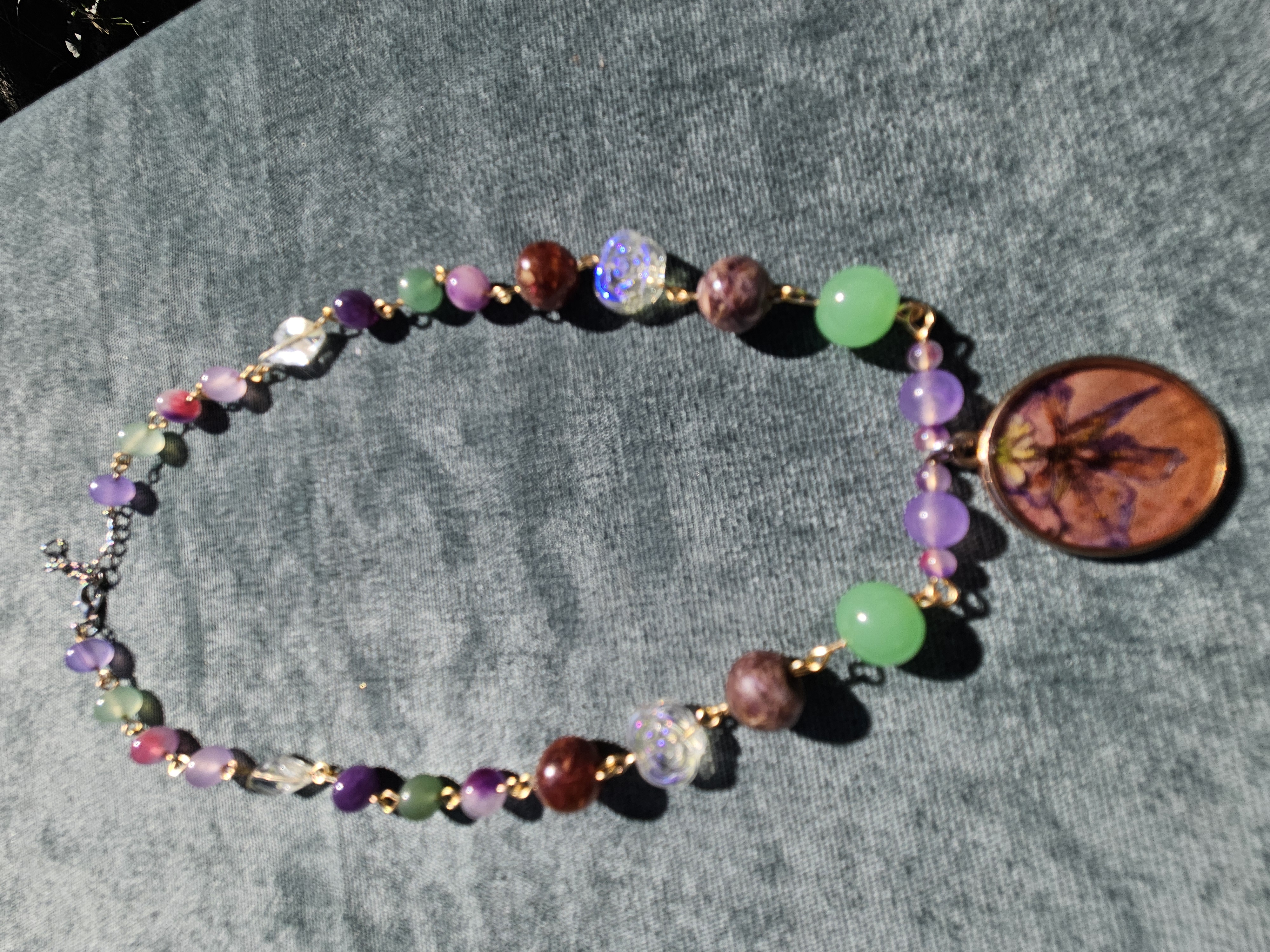 Earth Spirit Upcycled Necklace