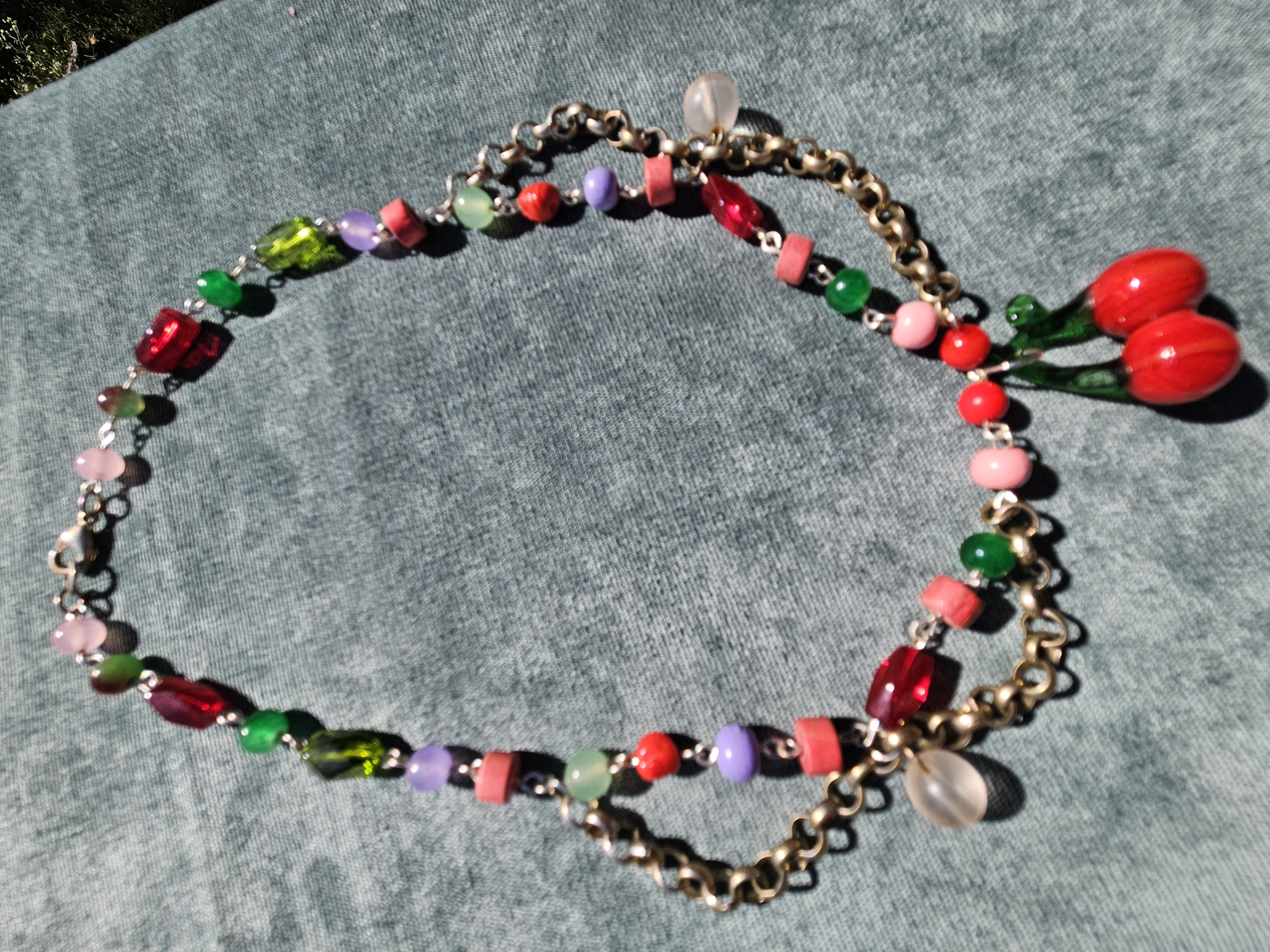 Cherrylicious Upcycled Necklace