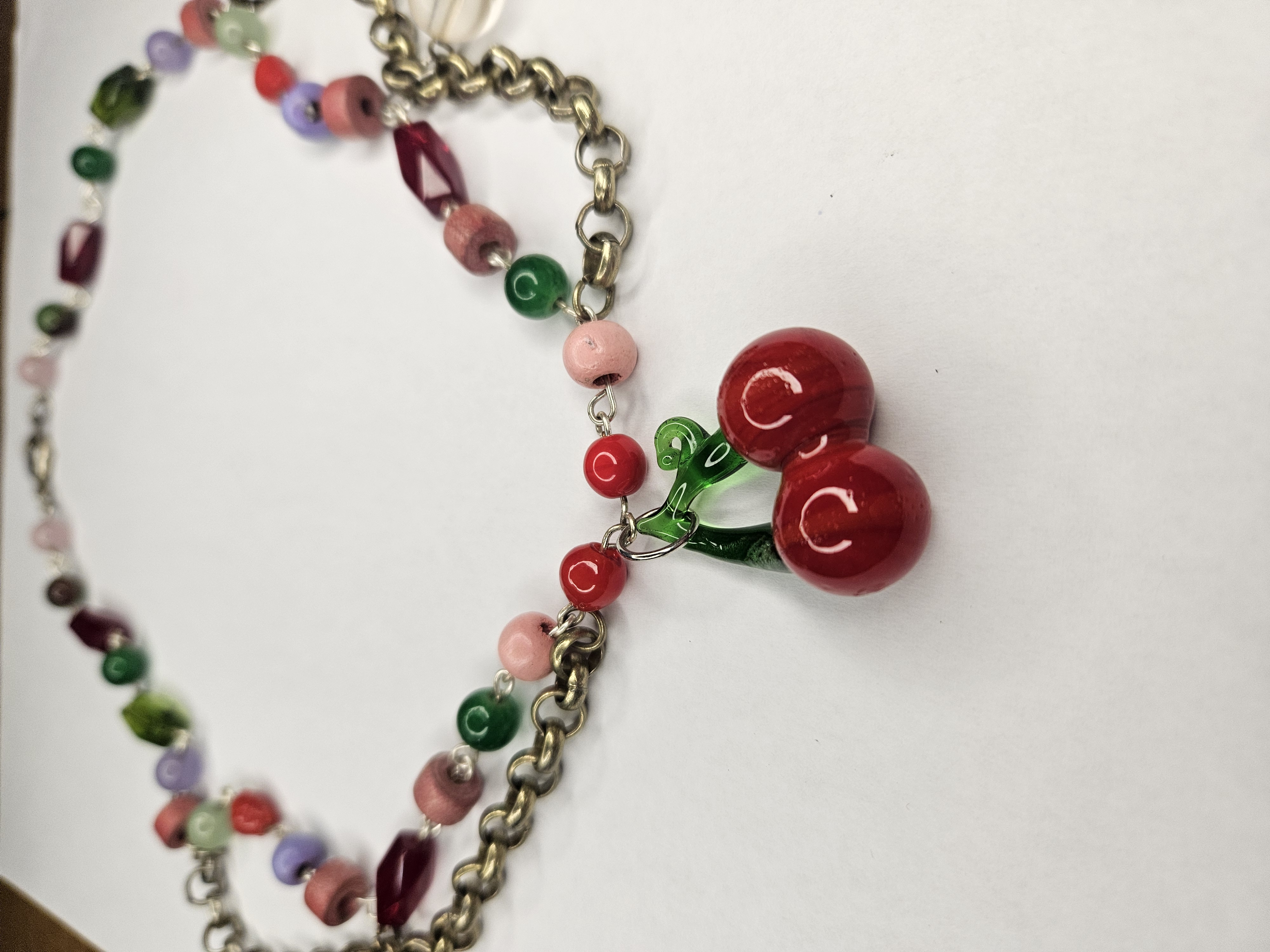 Cherrylicious Upcycled Necklace